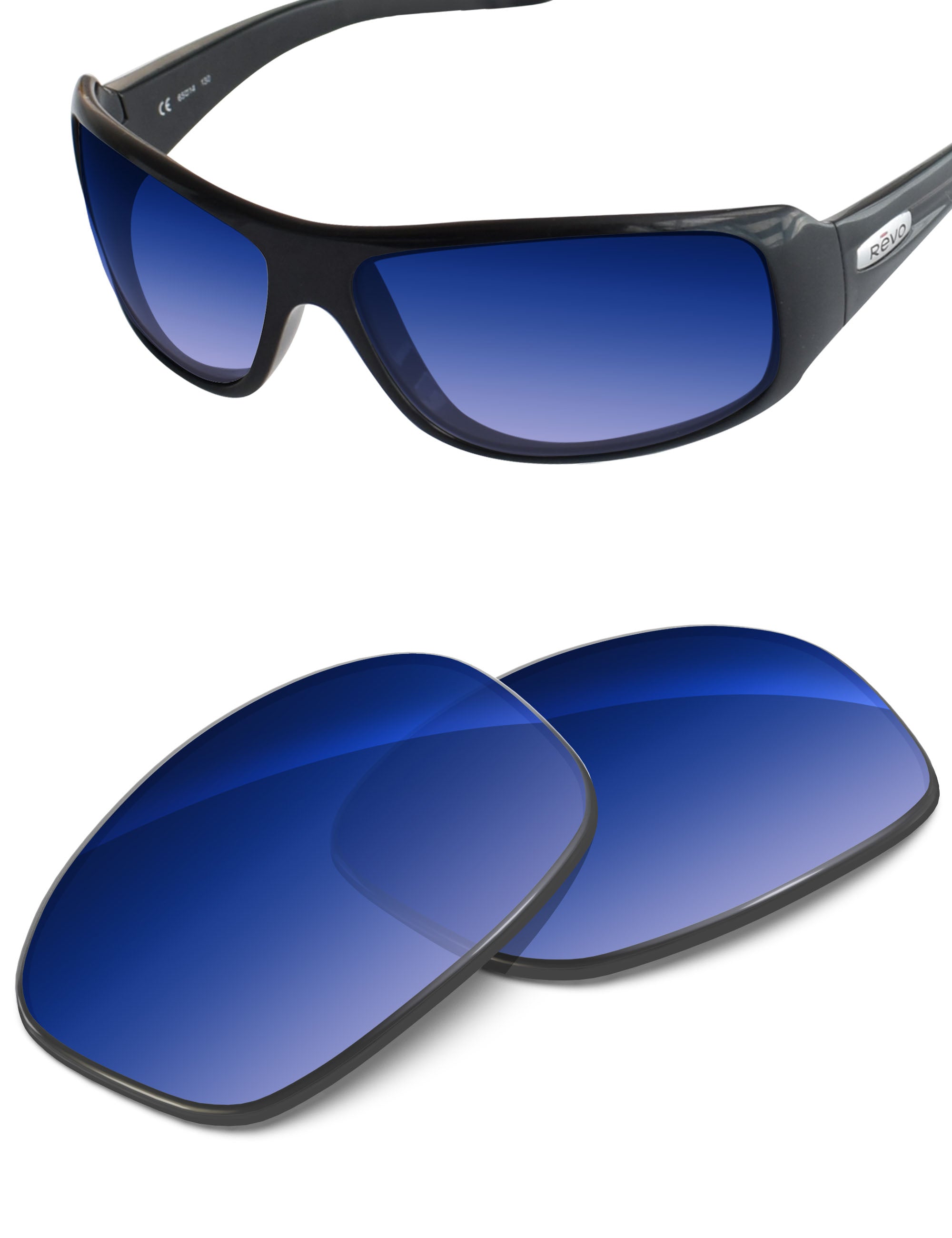 Aqua Blue Gradient-Non-Polarized