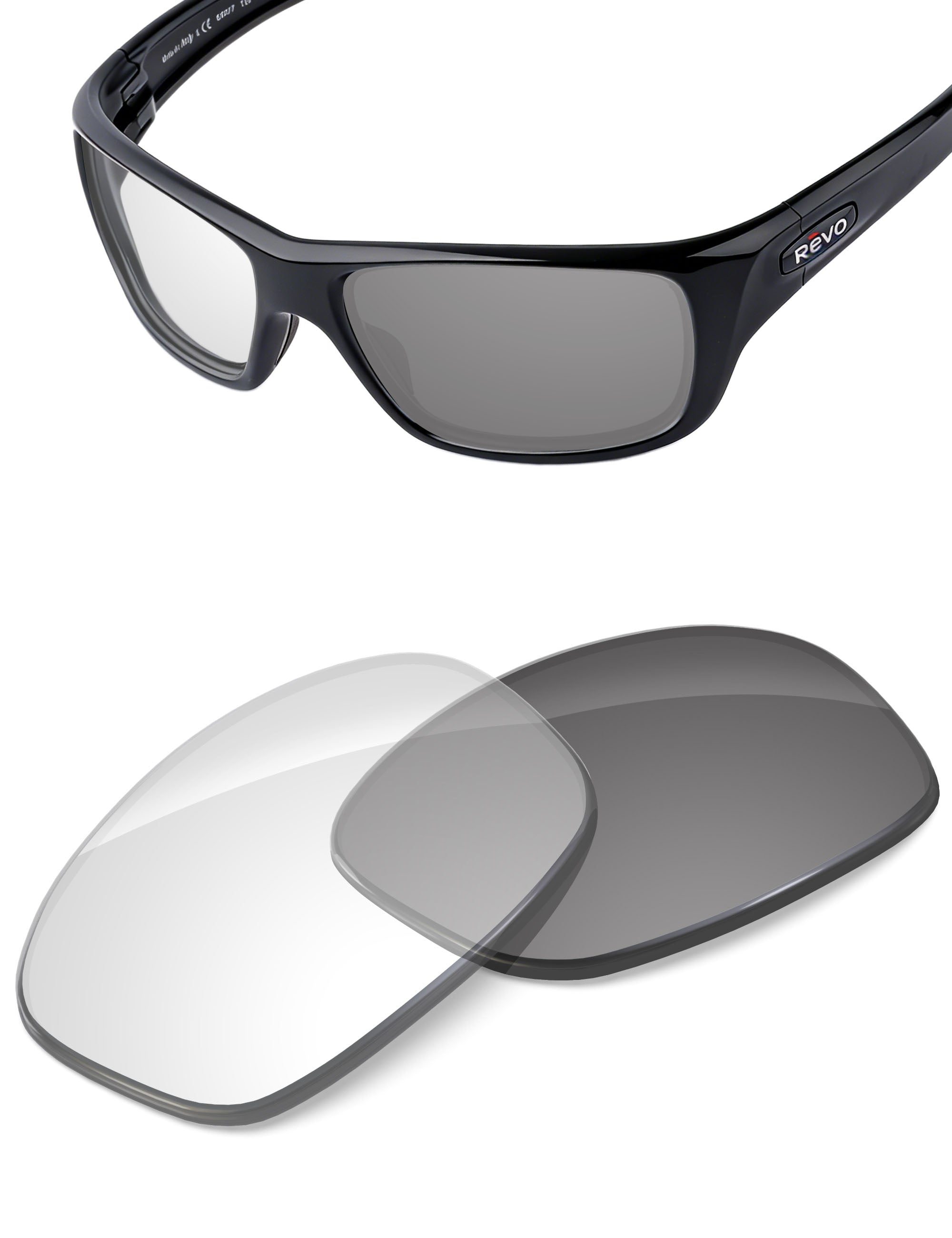 Adapt Gray Photochromic Blue Light Blocking-Non-Polarized