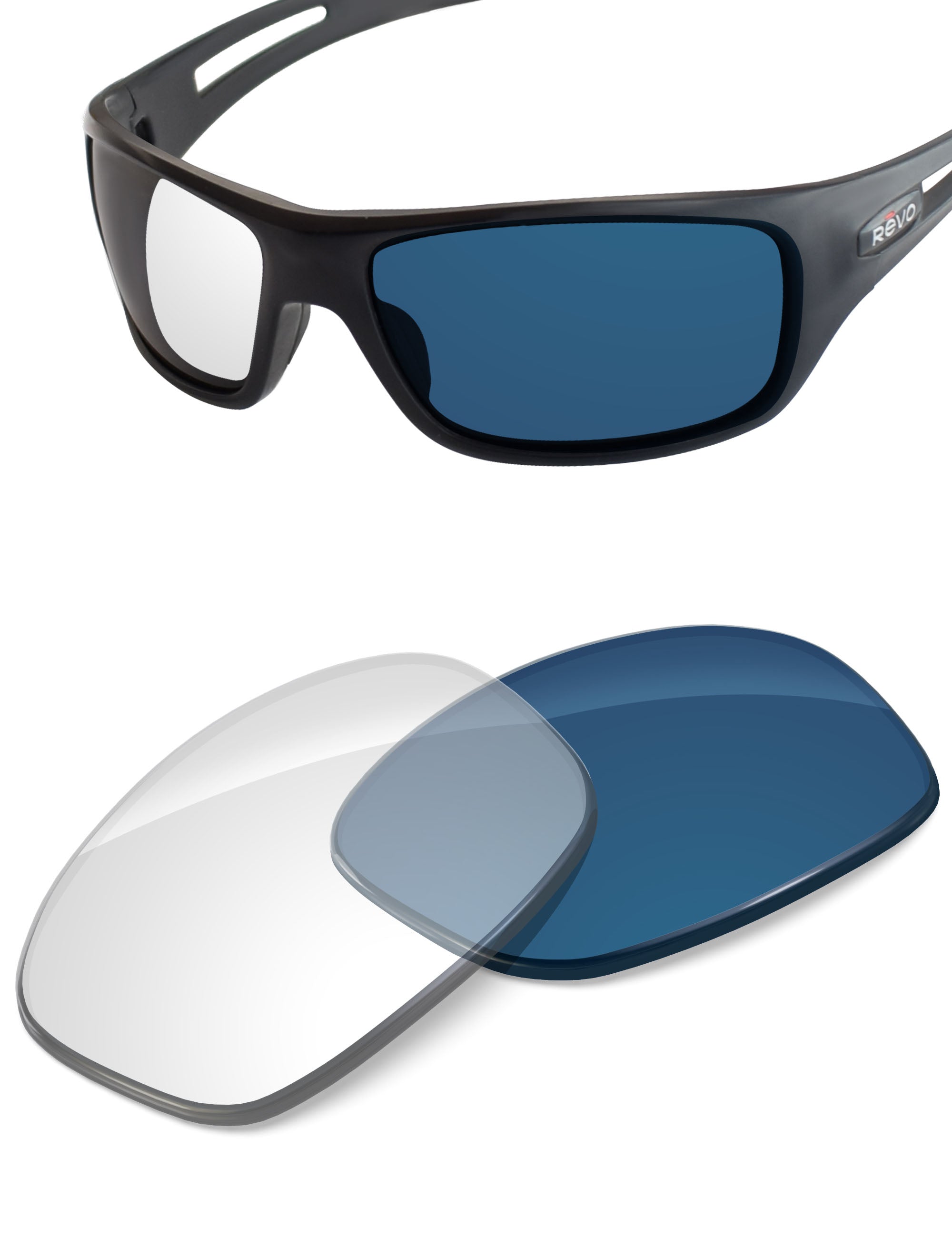Adapt Blue Photochromic-Non-Polarized