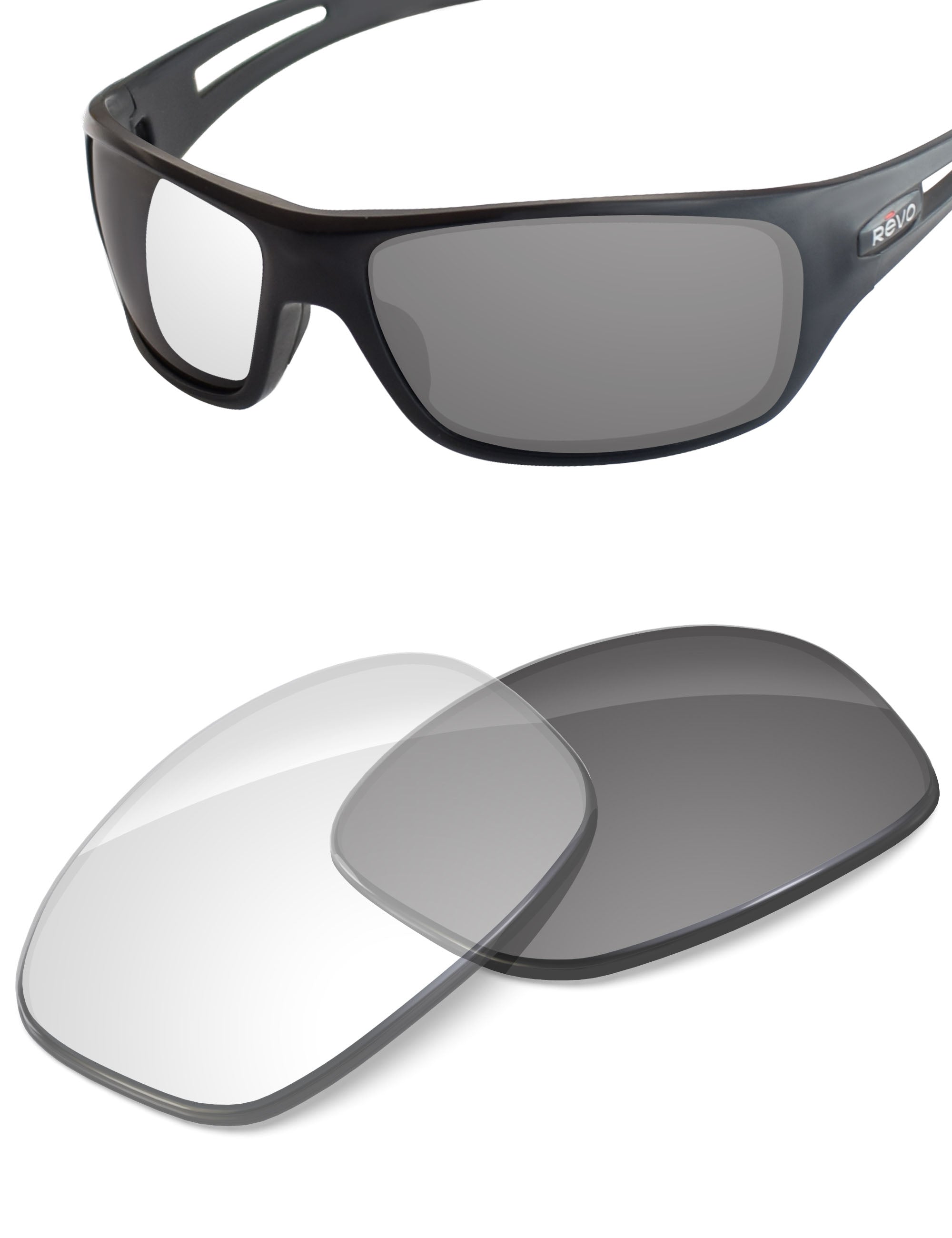 Adapt Gray Photochromic Blue Light Blocking-Non-Polarized