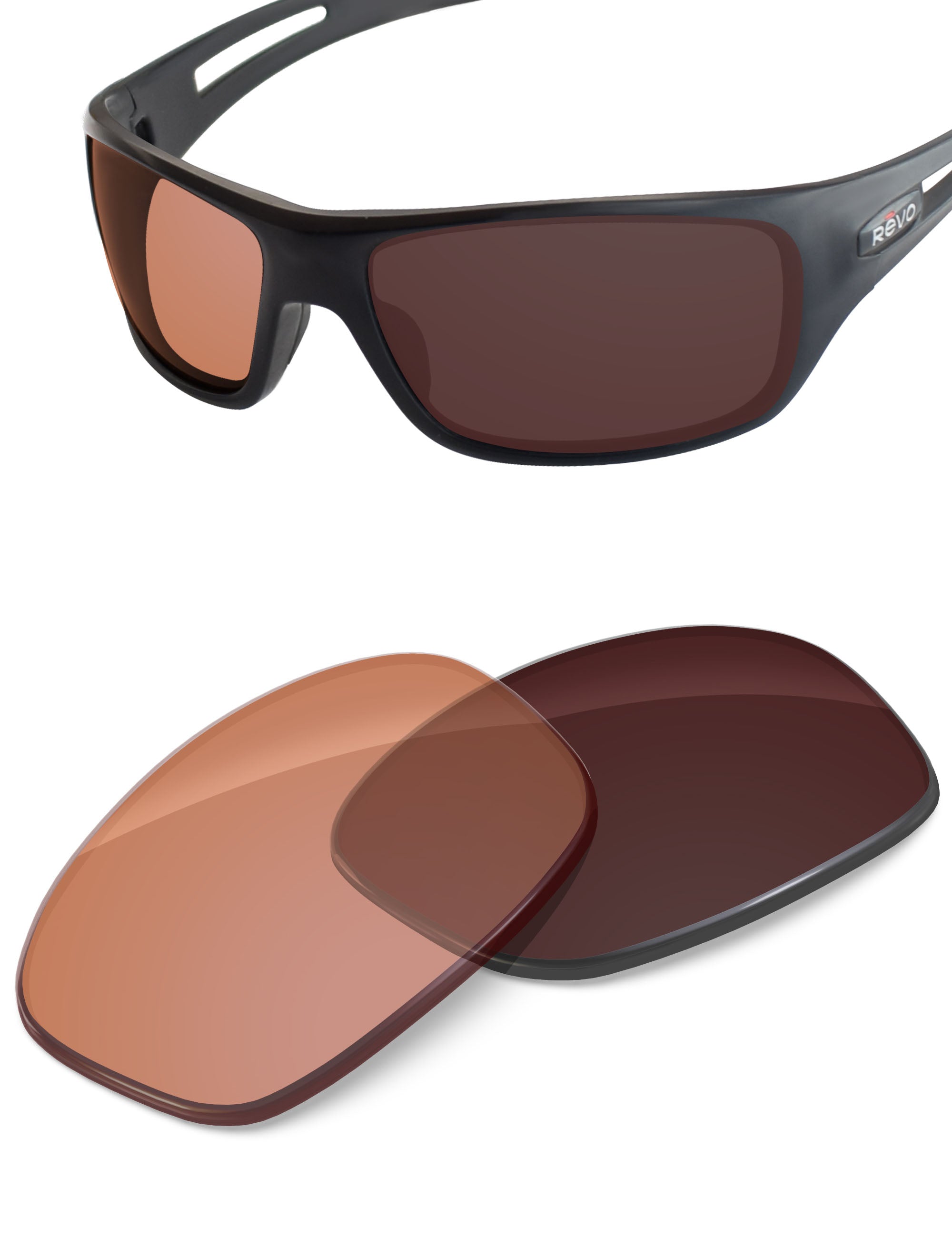 Orange Tint Photochromic-Non-Polarized