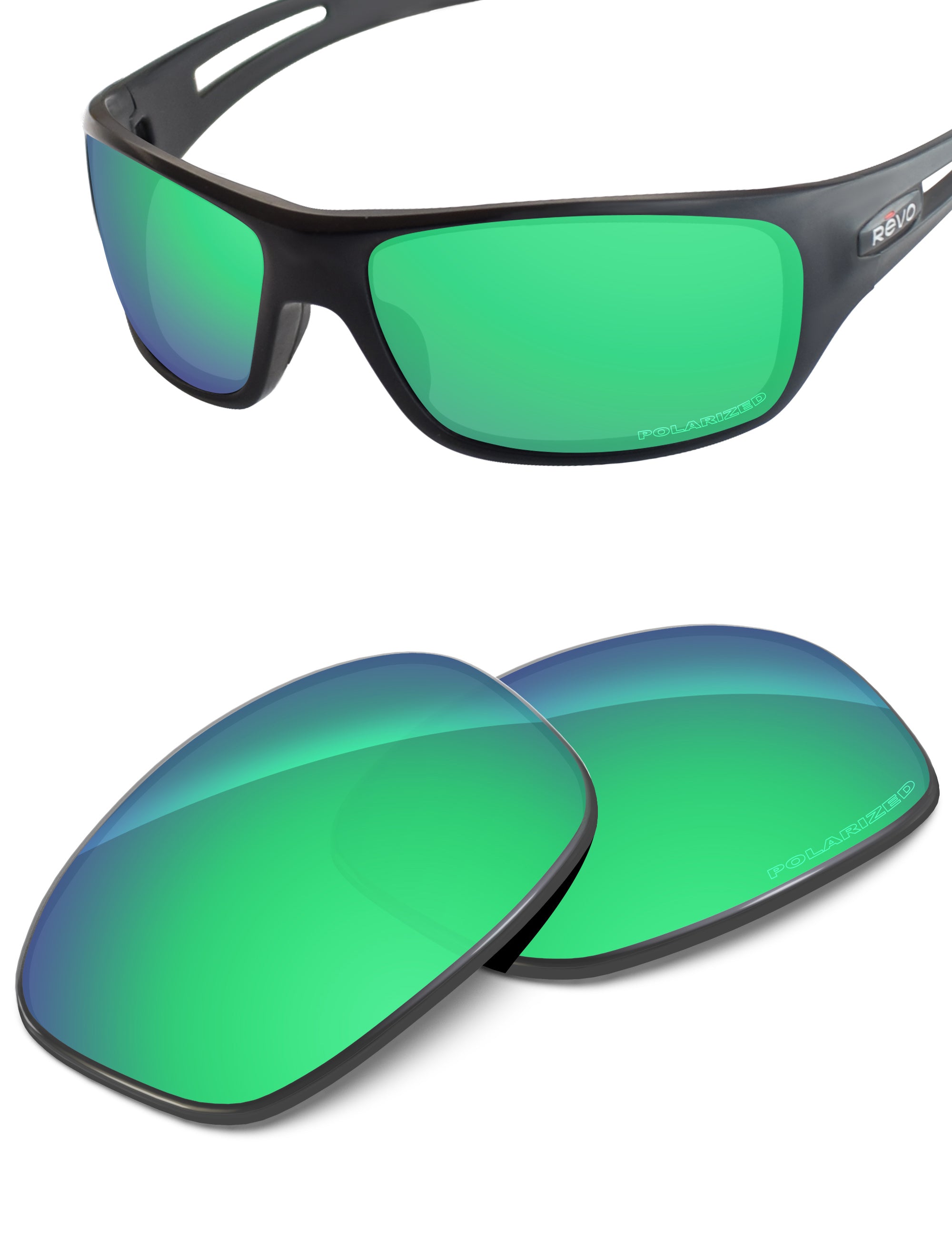 Emerald Green FlashMirror™-Polarized