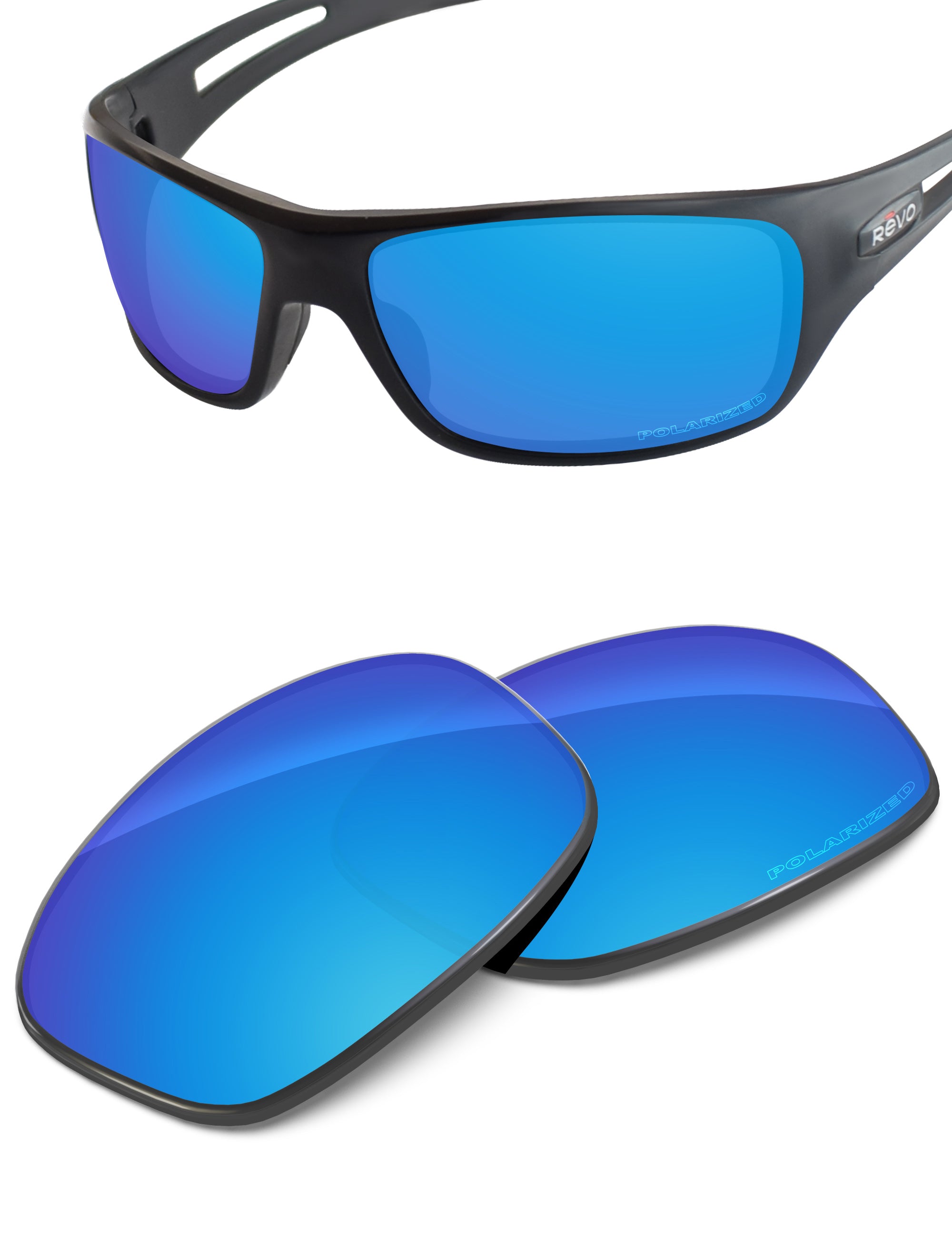 Sky Blue FlashMirror™-Polarized