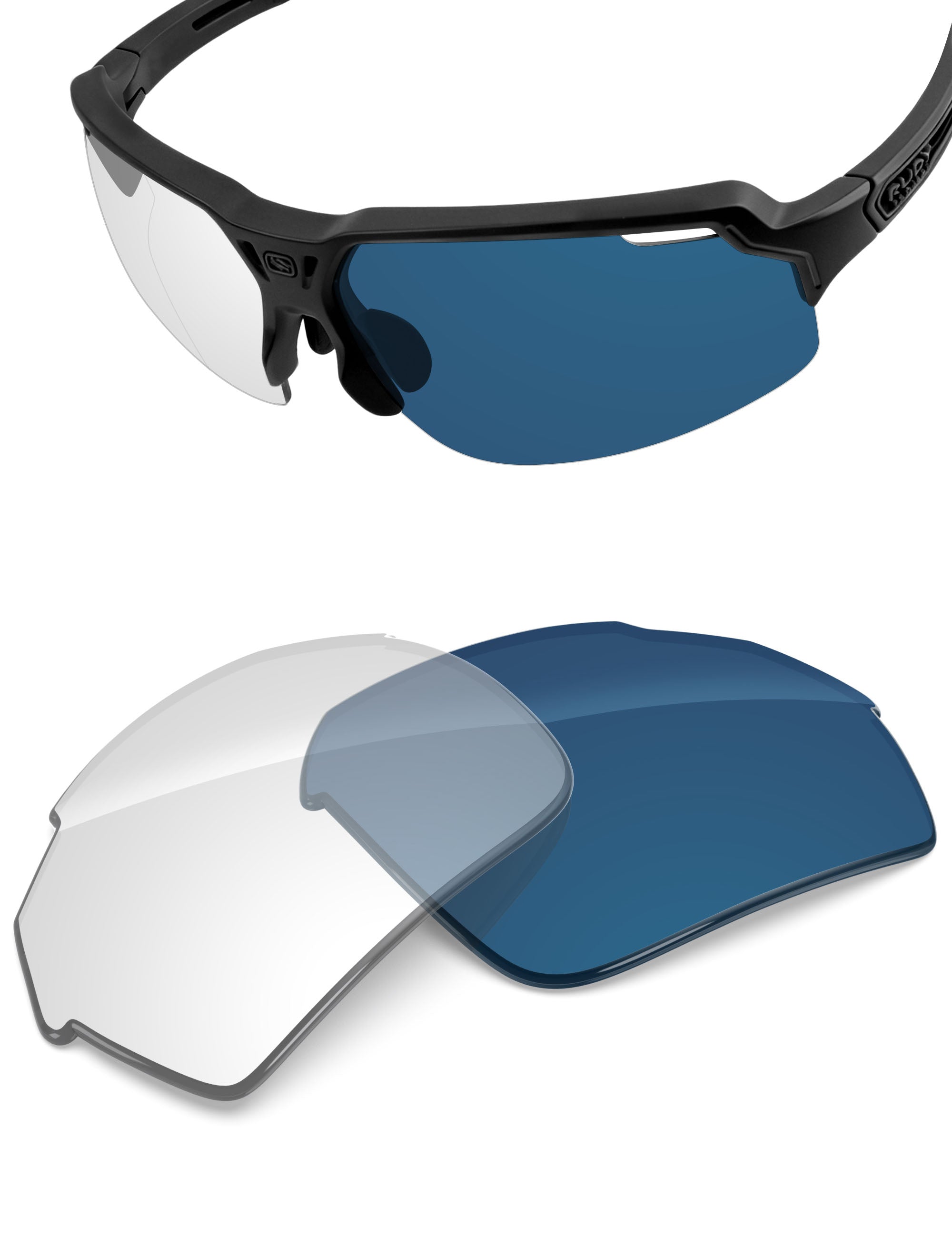 Adapt Blue Photochromic-Non-Polarized