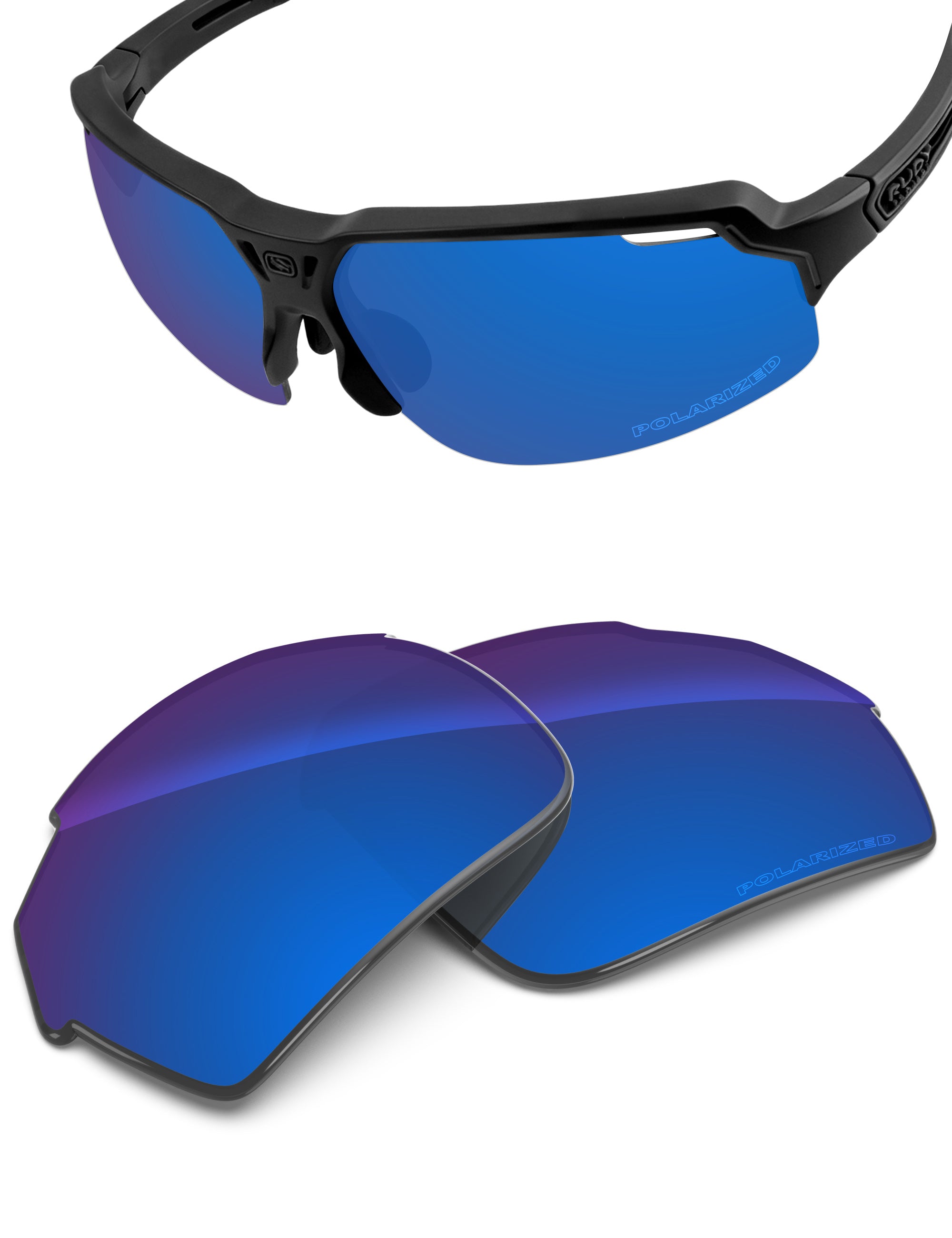 Sapphire Blue FlashMirror™-Polarized