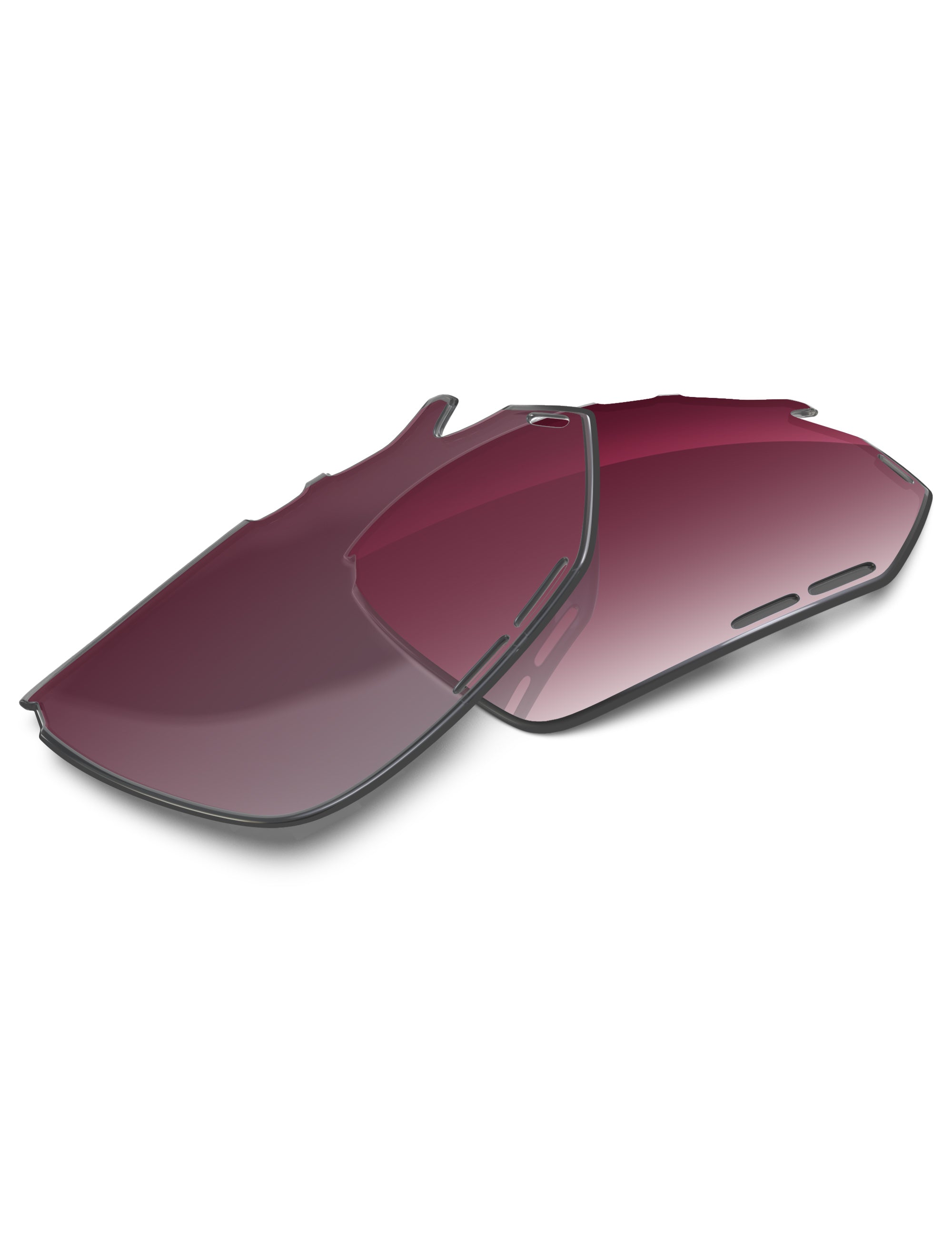 Wine Red Gradient-Non-Polarized