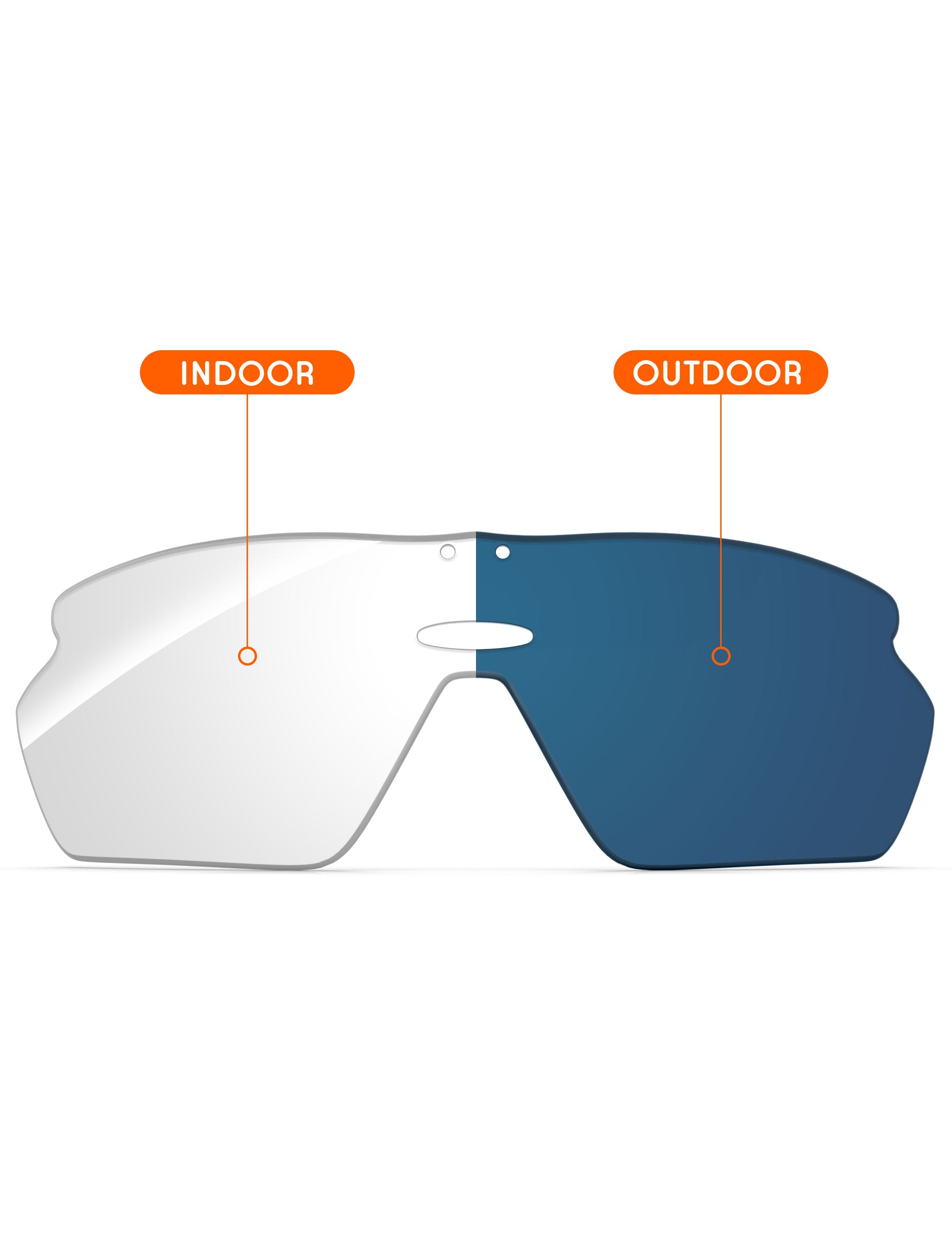 Adapt Blue Photochromic-Non-Polarized