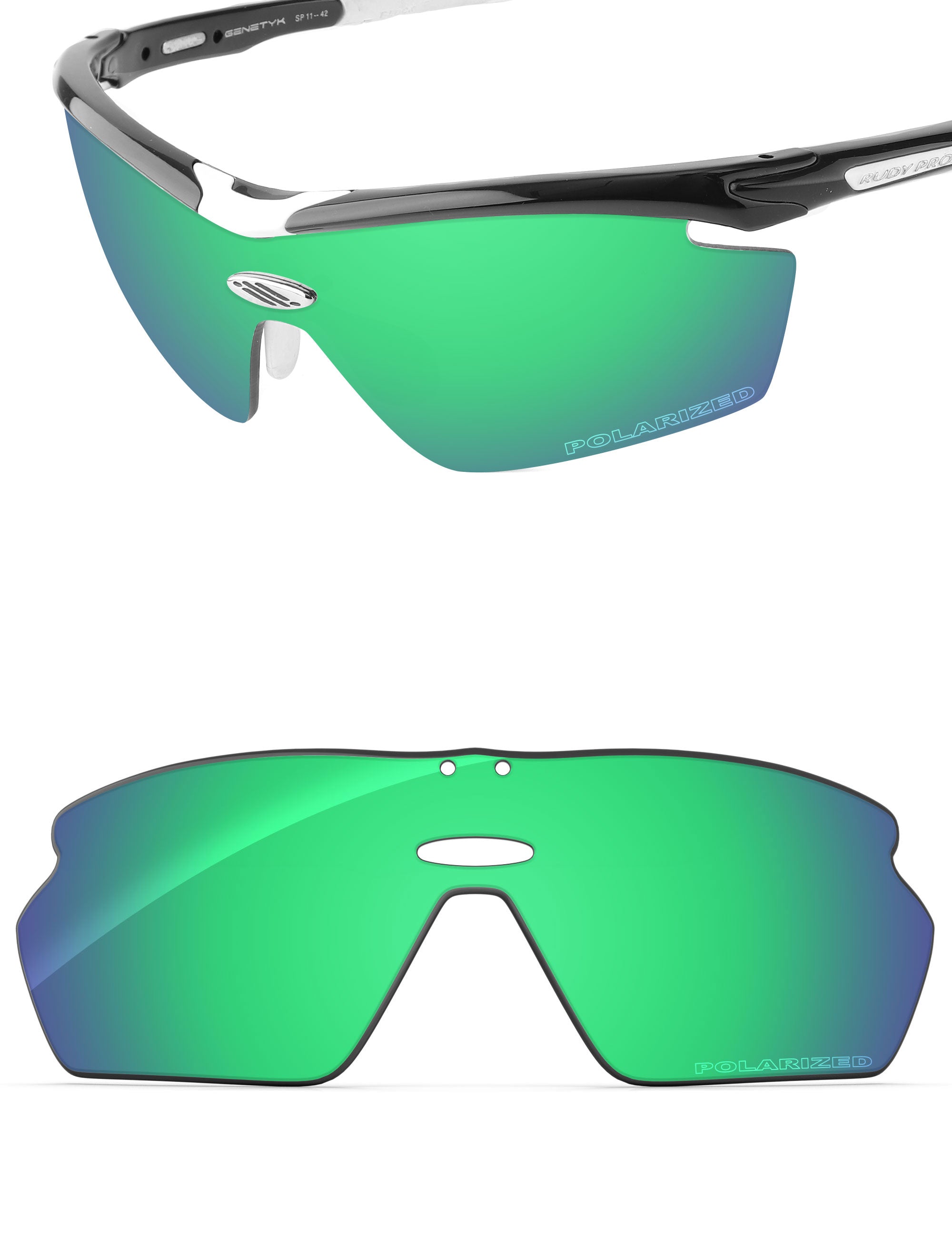 Emerald Green FlashMirror™-Polarized