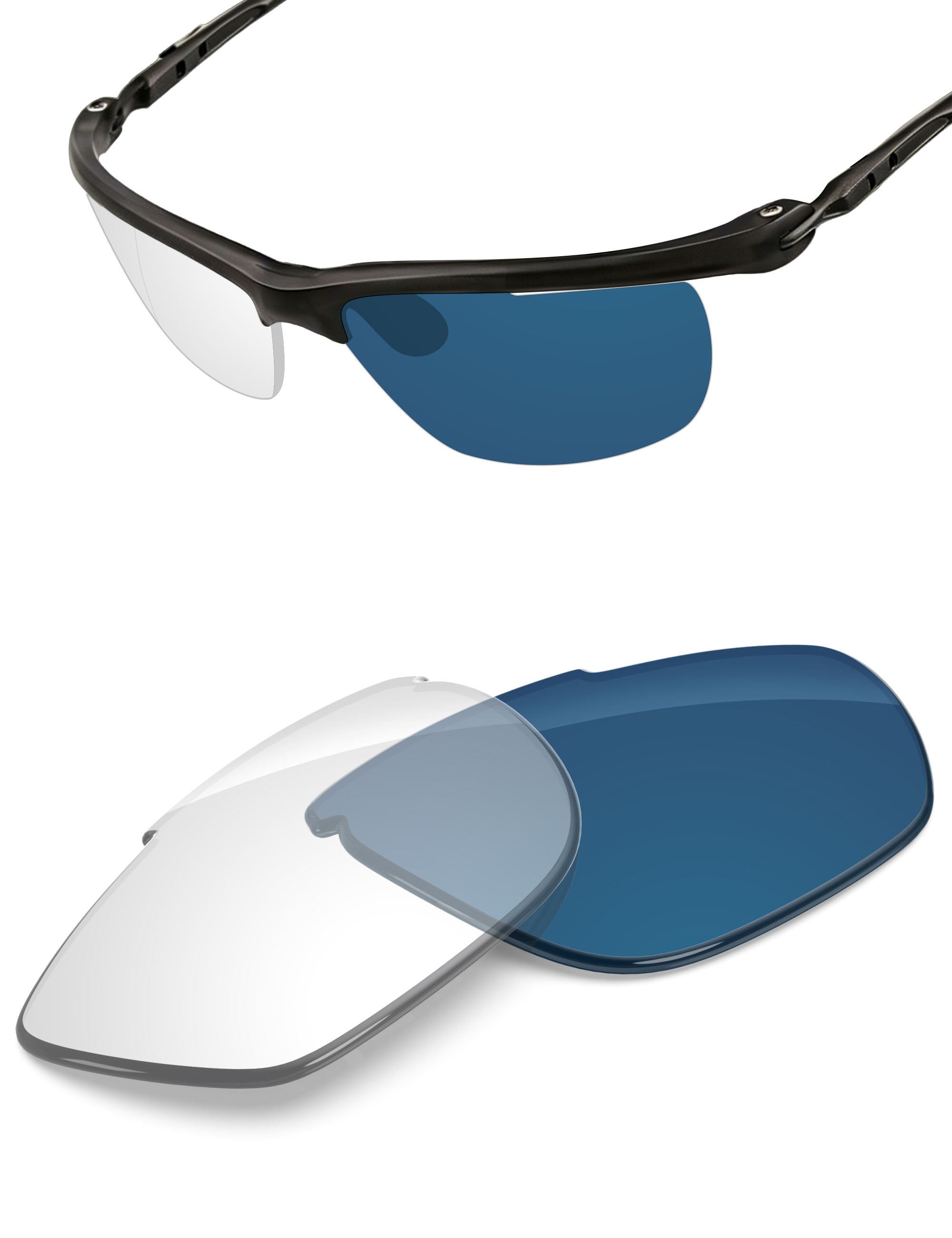 Adapt Blue Photochromic-Non-Polarized