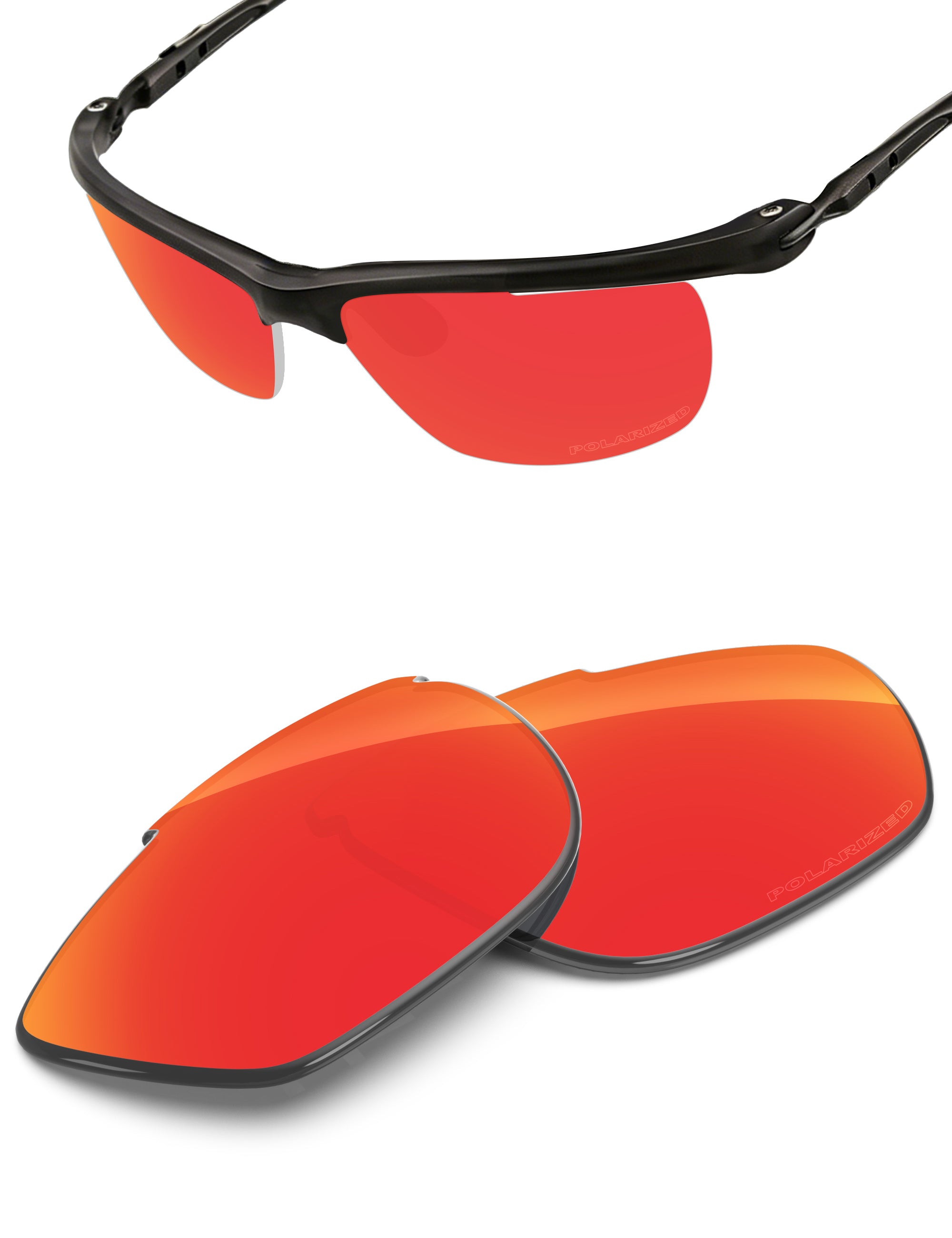 Fire Red FlashMirror™-Polarized