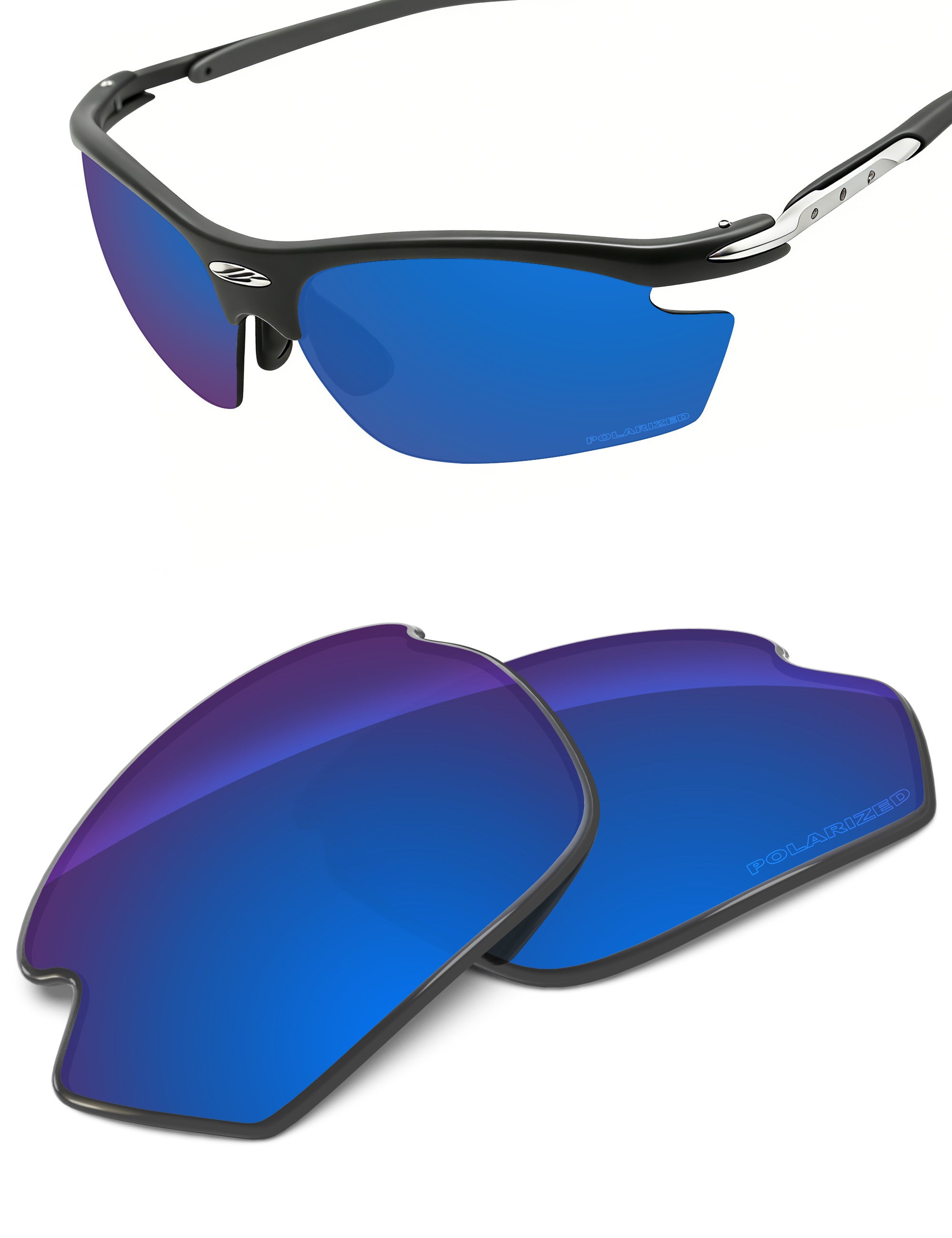 Sapphire Blue FlashMirror™-Polarized