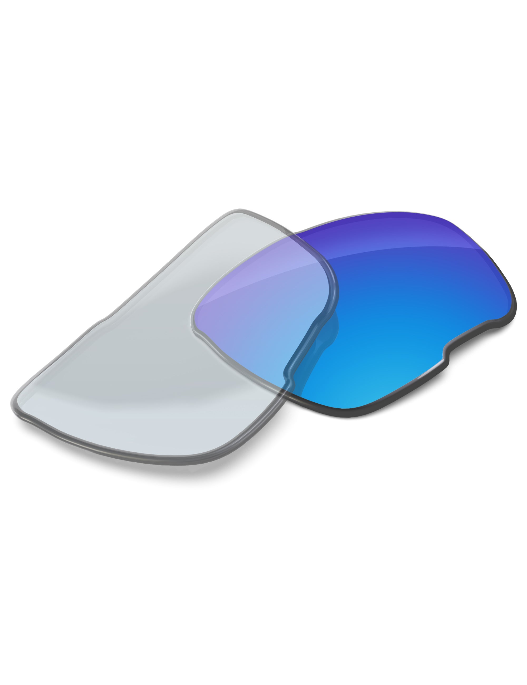 Sky Blue FlashMirror™ Photochromic-Non-Polarized