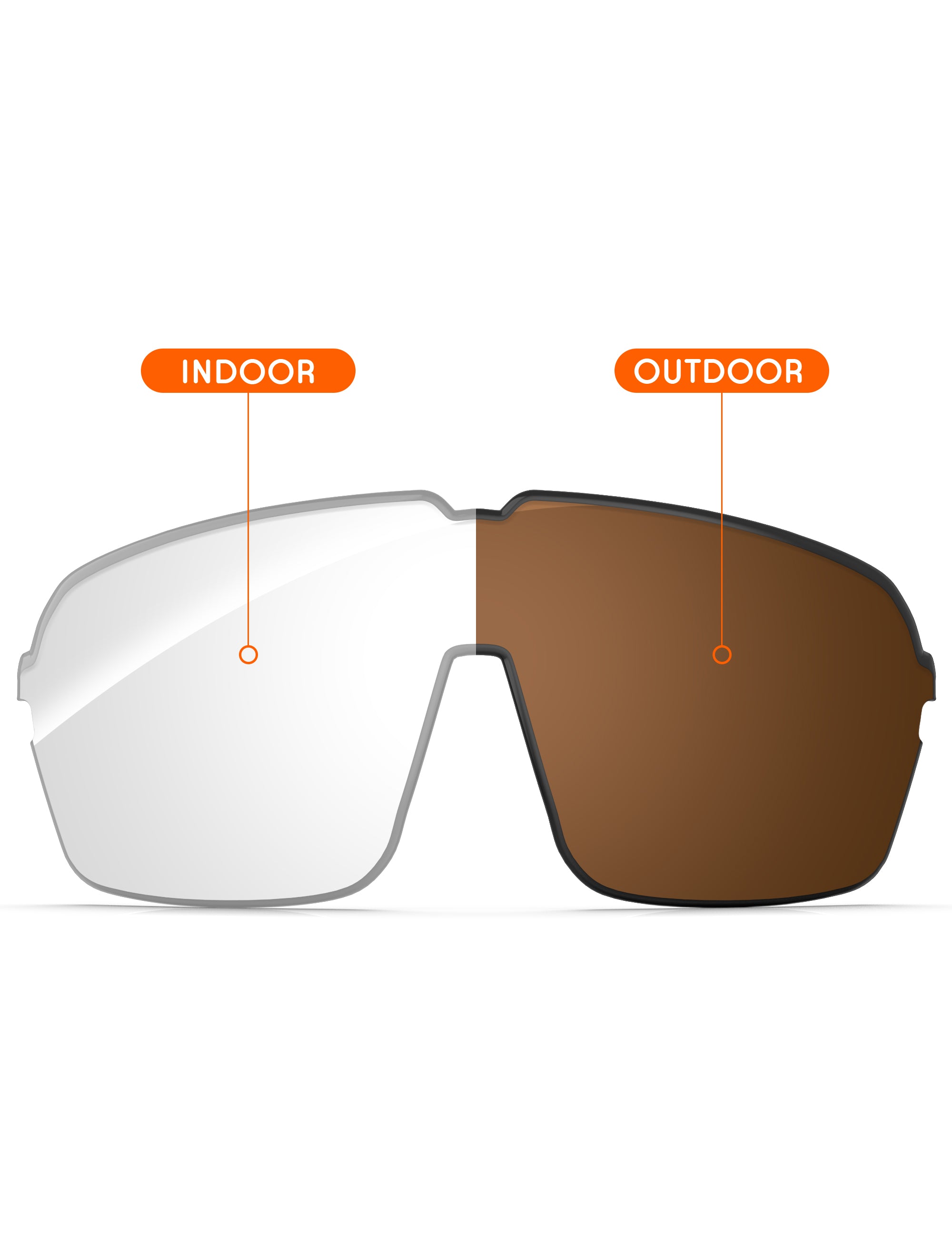 Adapt Brown Photochromic-Non-Polarized