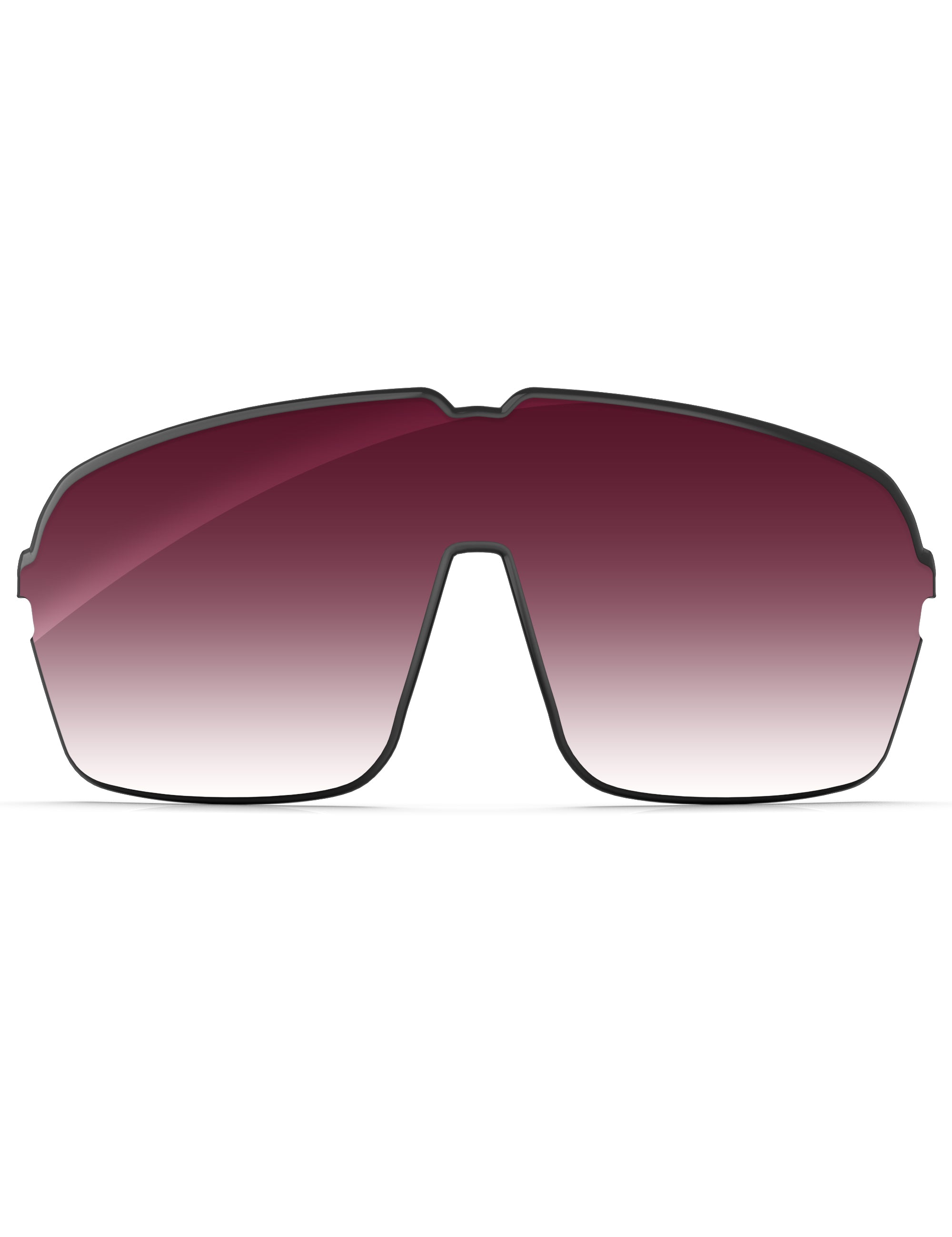 Wine Red Gradient-Non-Polarized