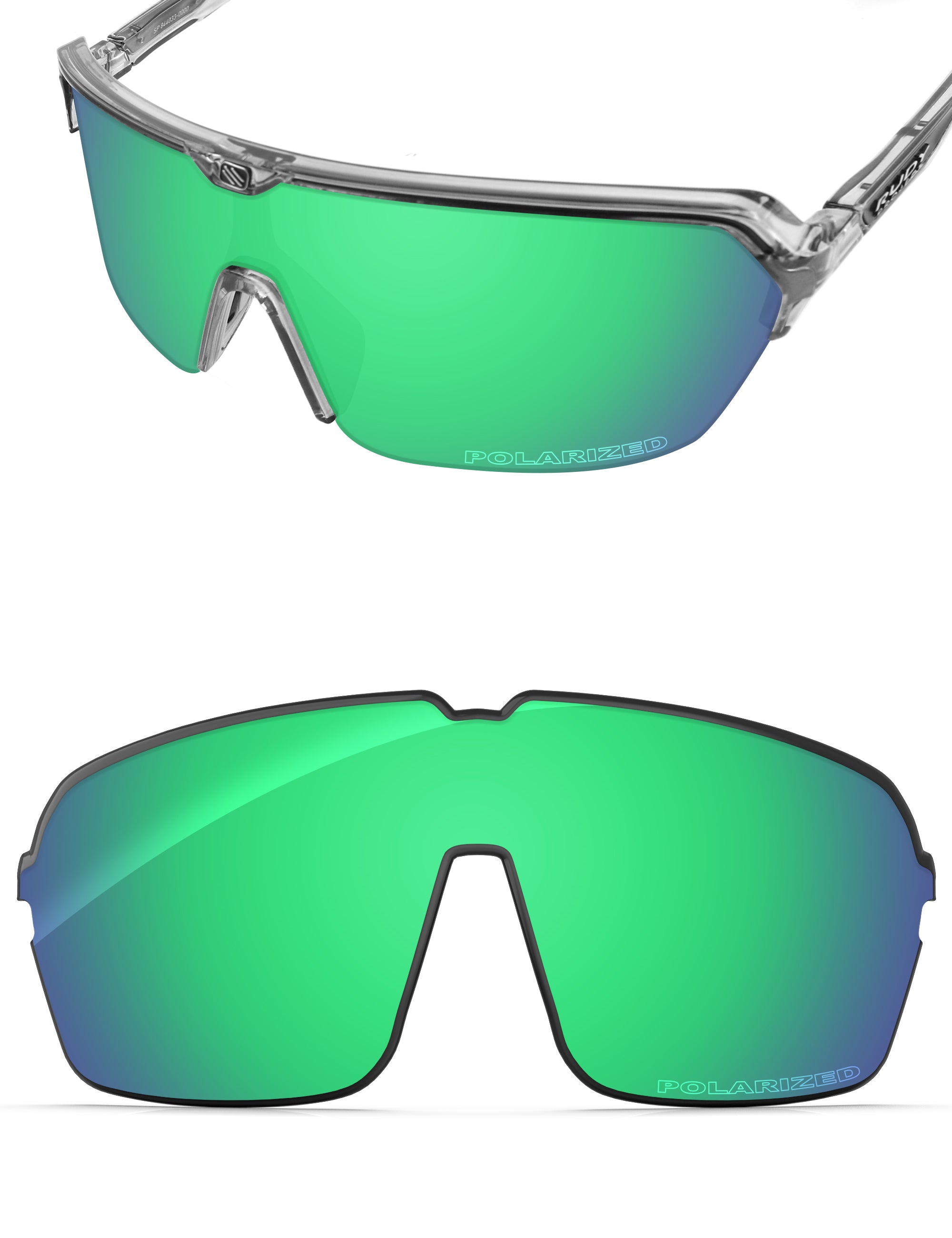 Emerald Green FlashMirror™-Polarized