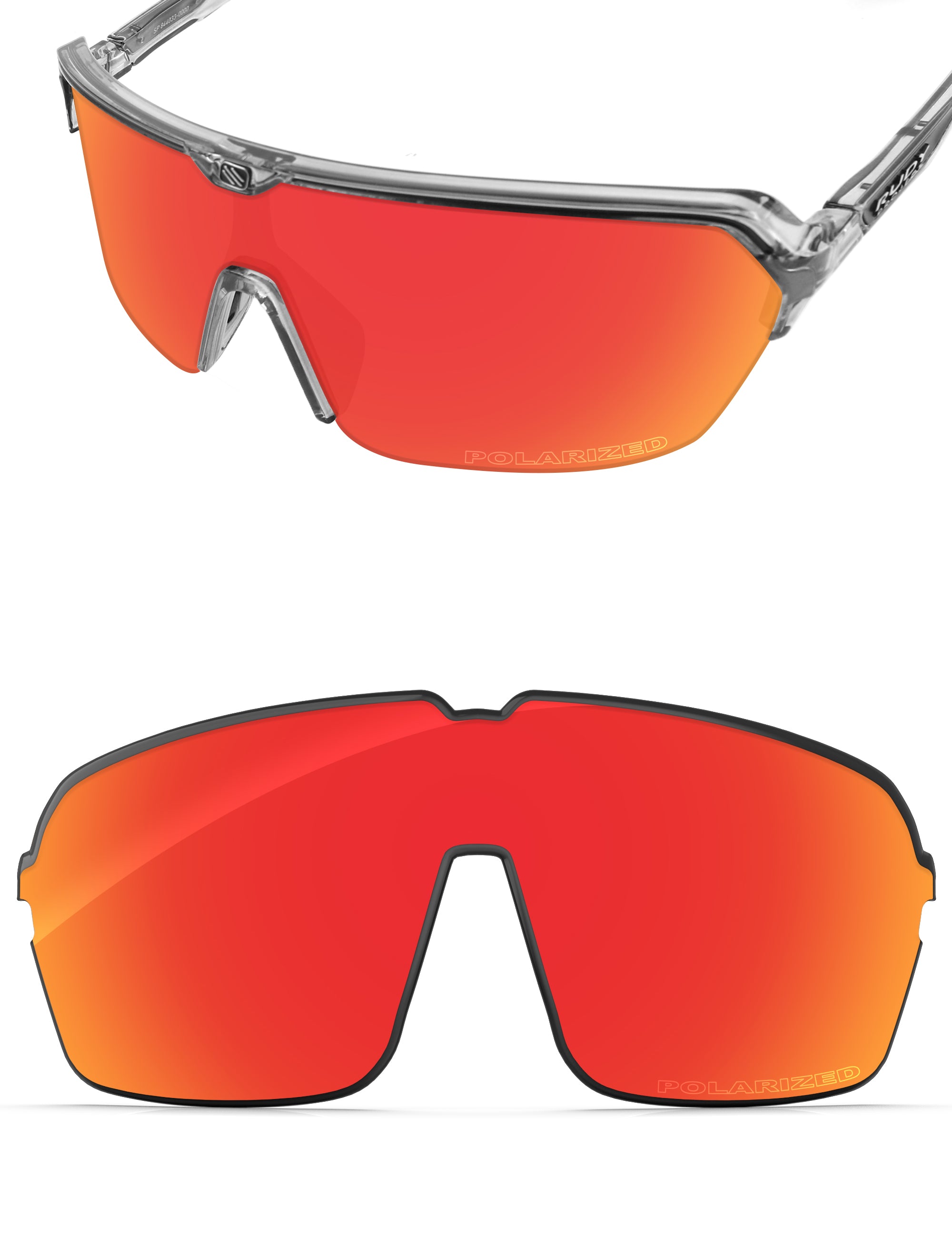 Fire Red FlashMirror™-Polarized
