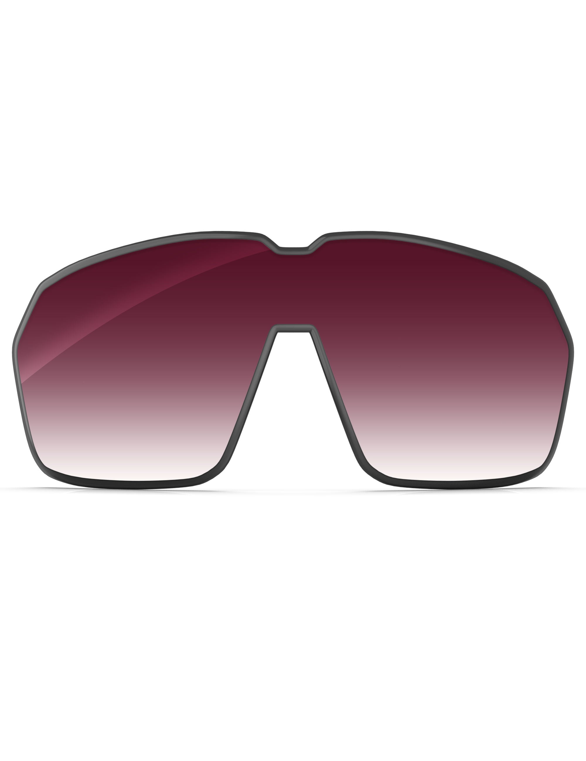 Wine Red Gradient-Non-Polarized
