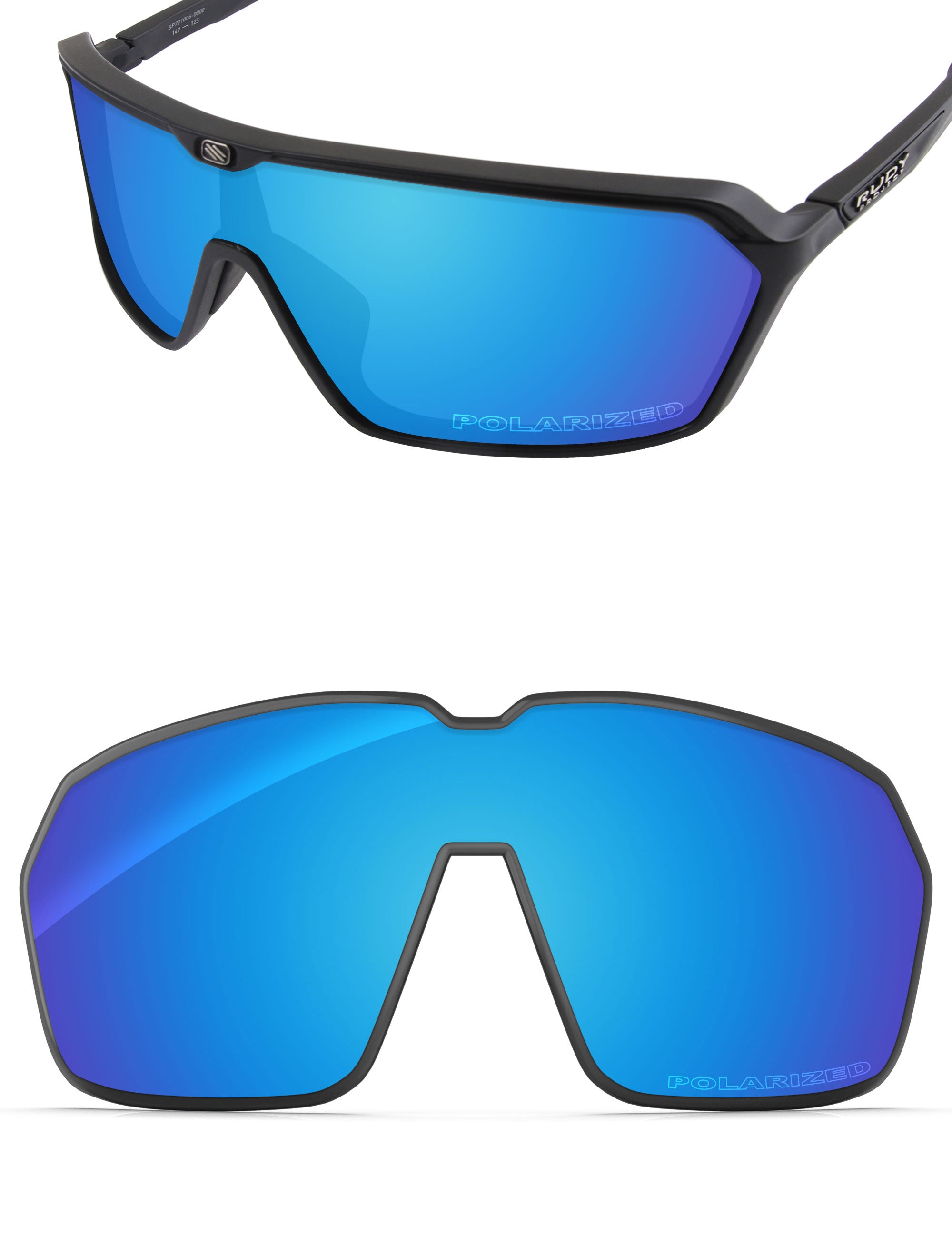 Sky Blue FlashMirror™-Polarized