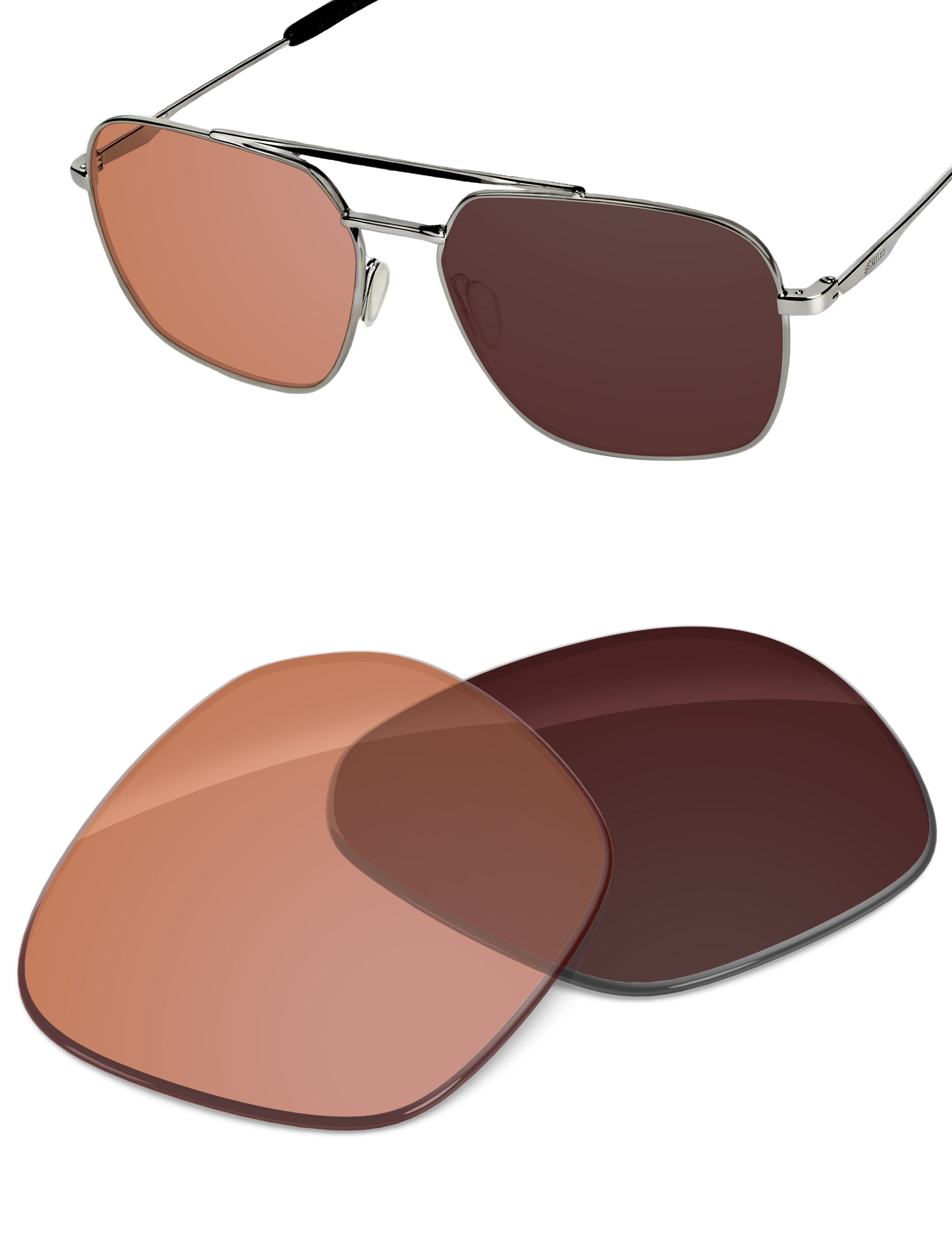Orange Tint Photochromic-Non-Polarized
