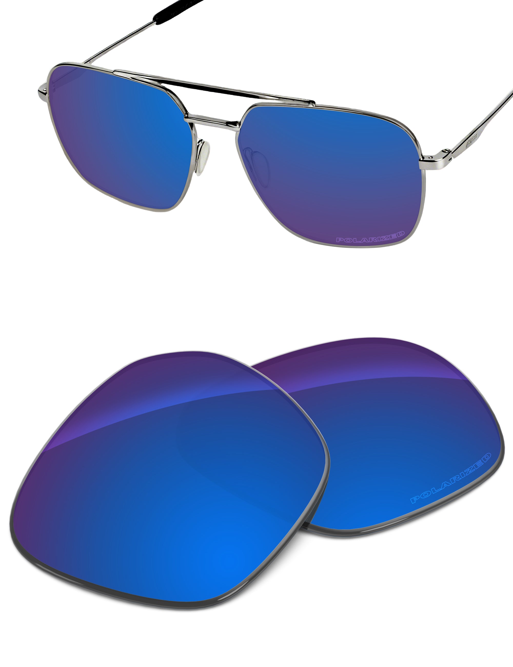 Sapphire Blue FlashMirror™-Polarized