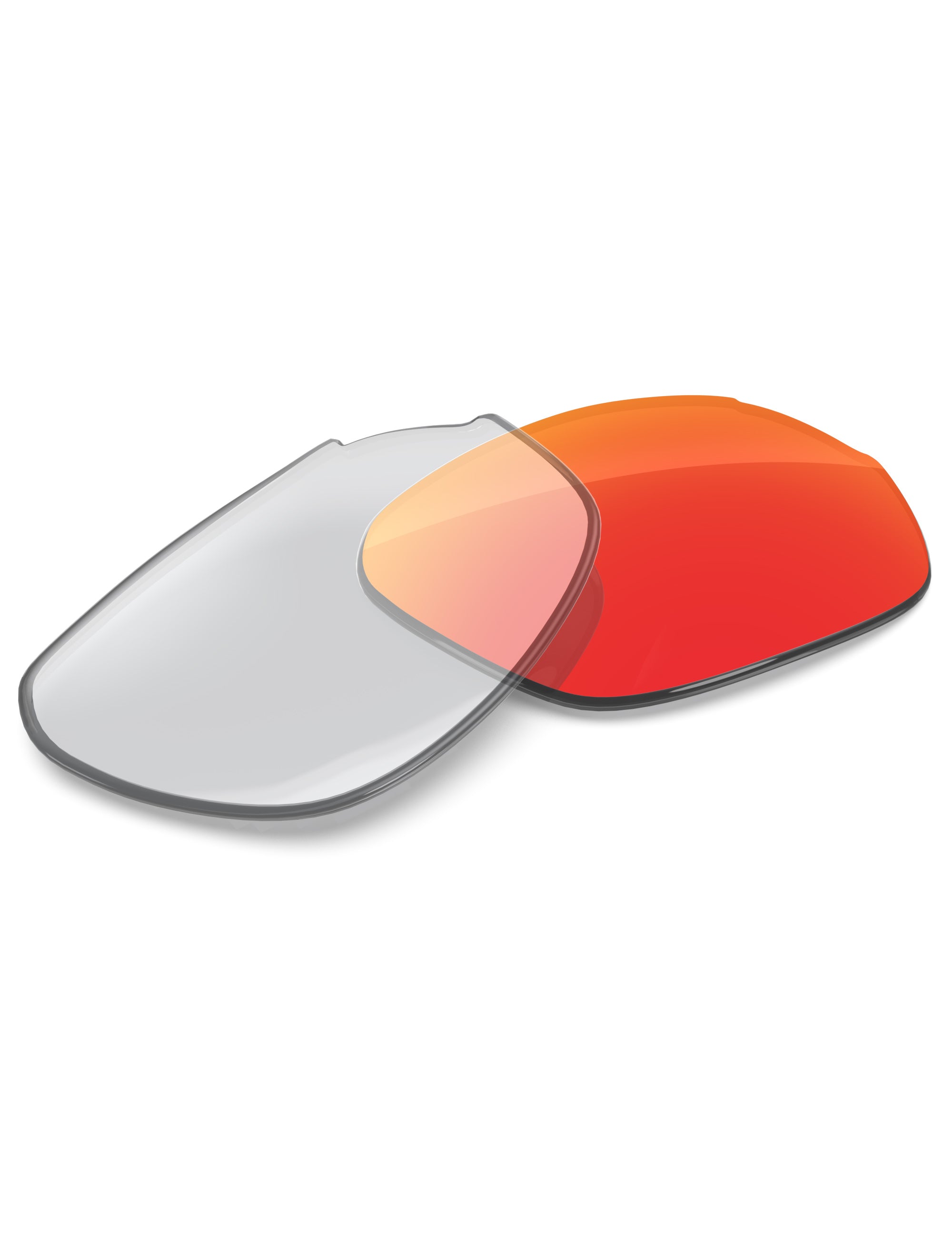 Fire Red FlashMirror™ Photochromic-Non-Polarized
