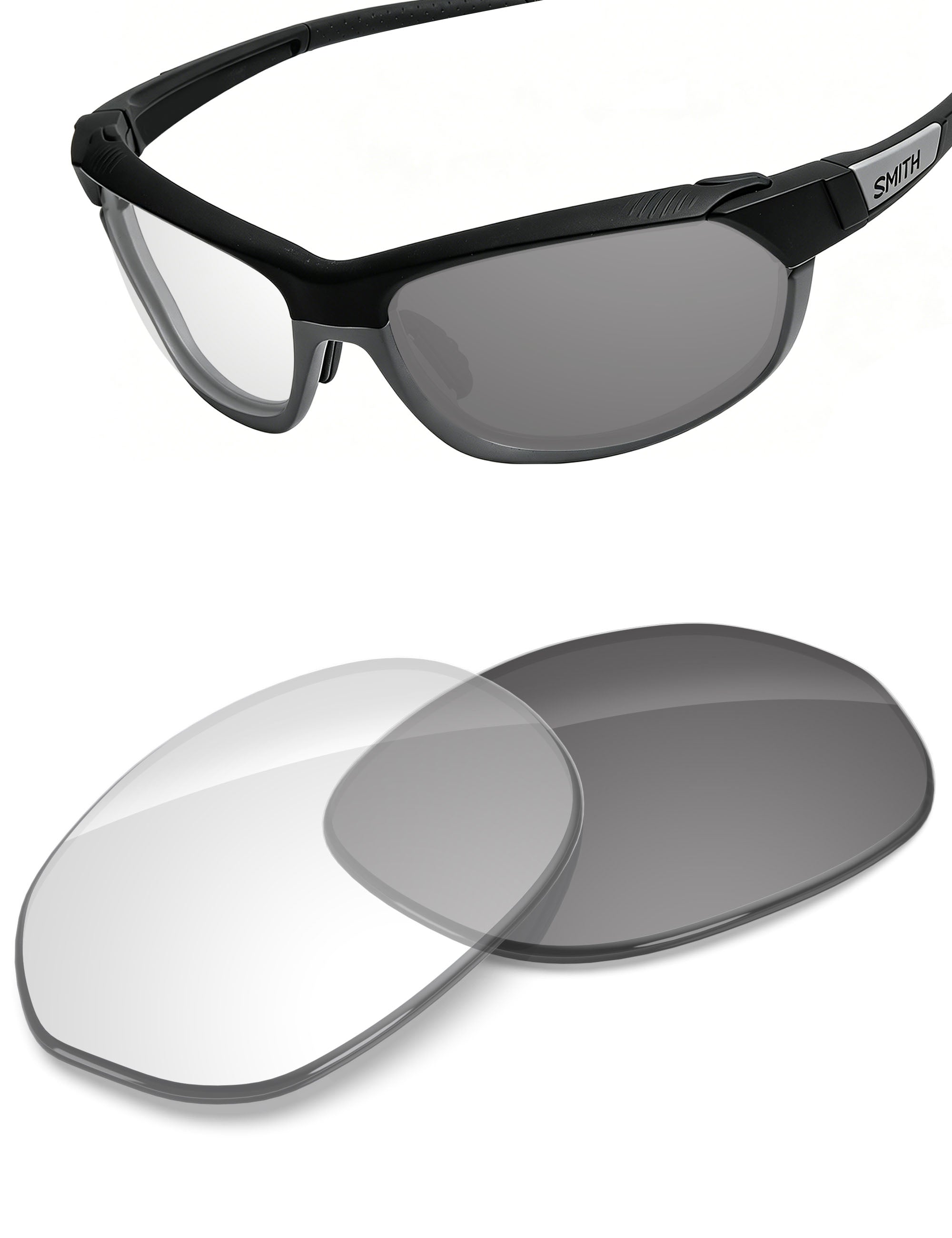 Adapt Gray Photochromic Blue Light Blocking-Non-Polarized