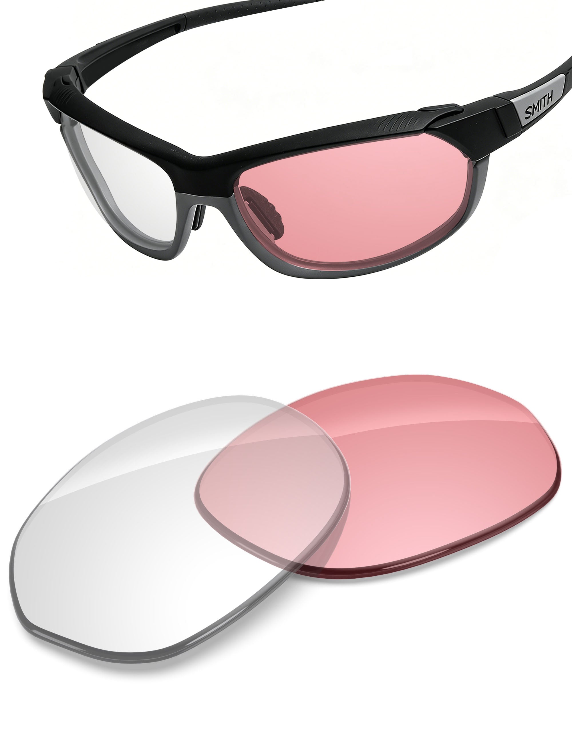 Adapt Pink Photochromic-Non-Polarized