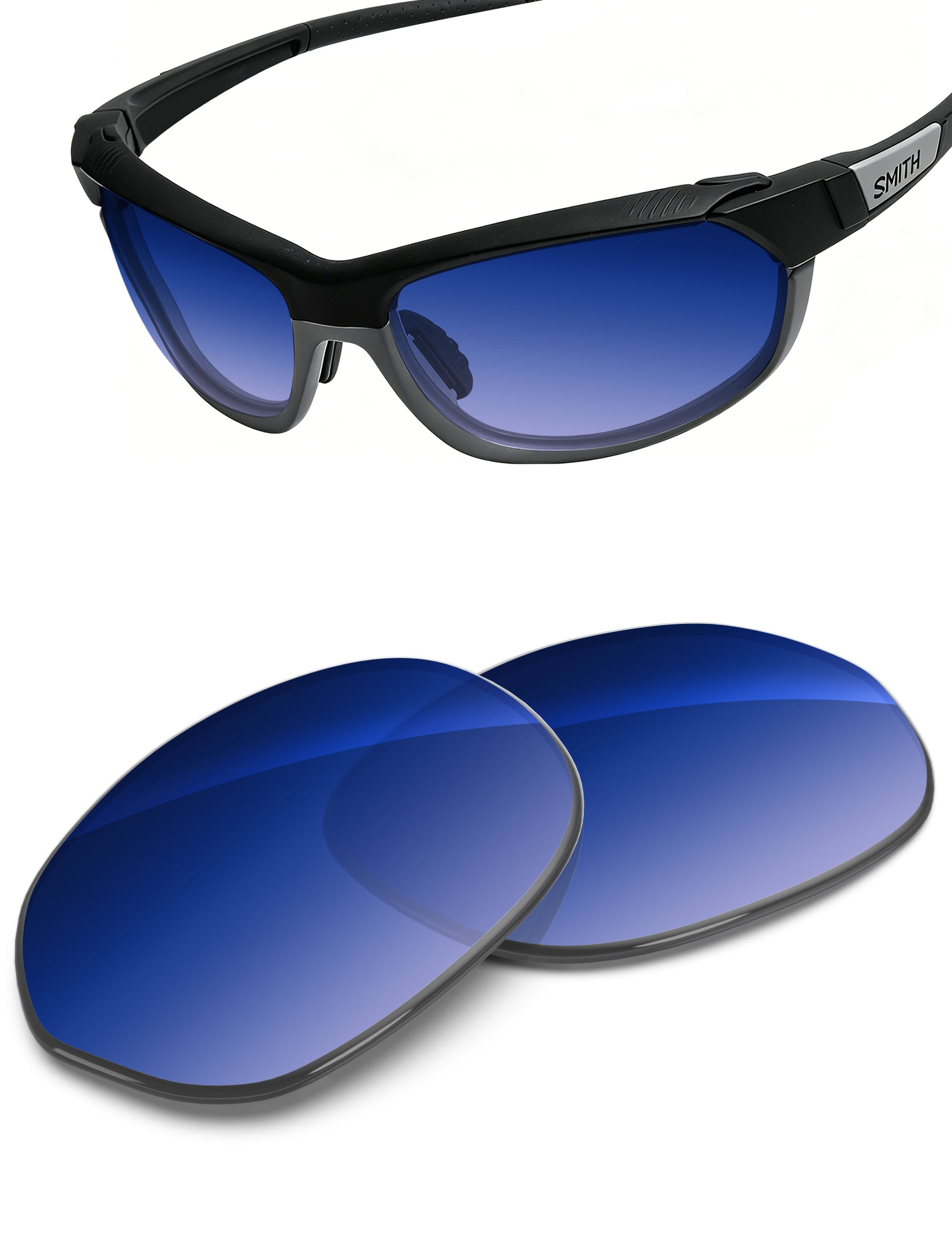 Aqua Blue Gradient-Non-Polarized