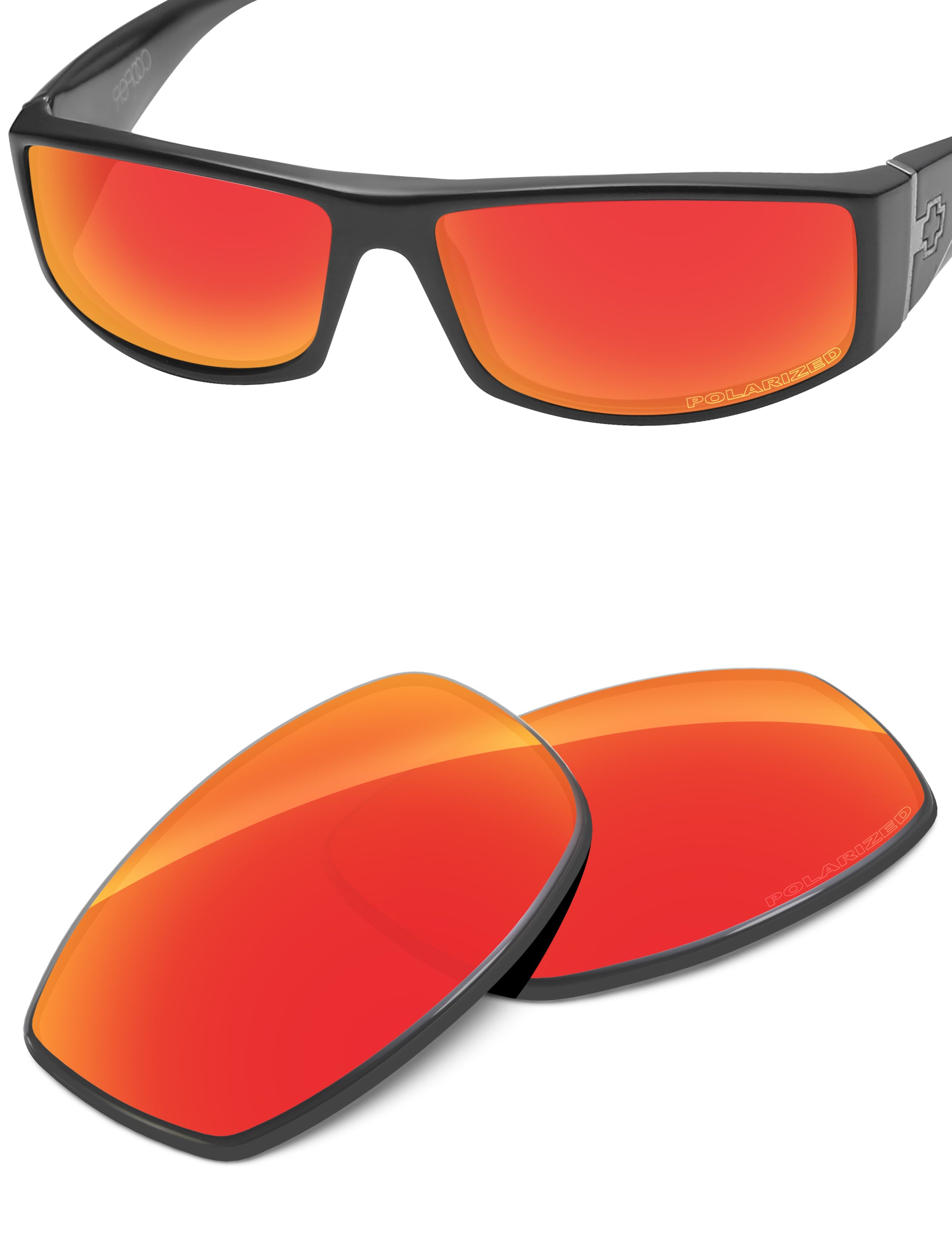 Fire Red FlashMirror™-Polarized