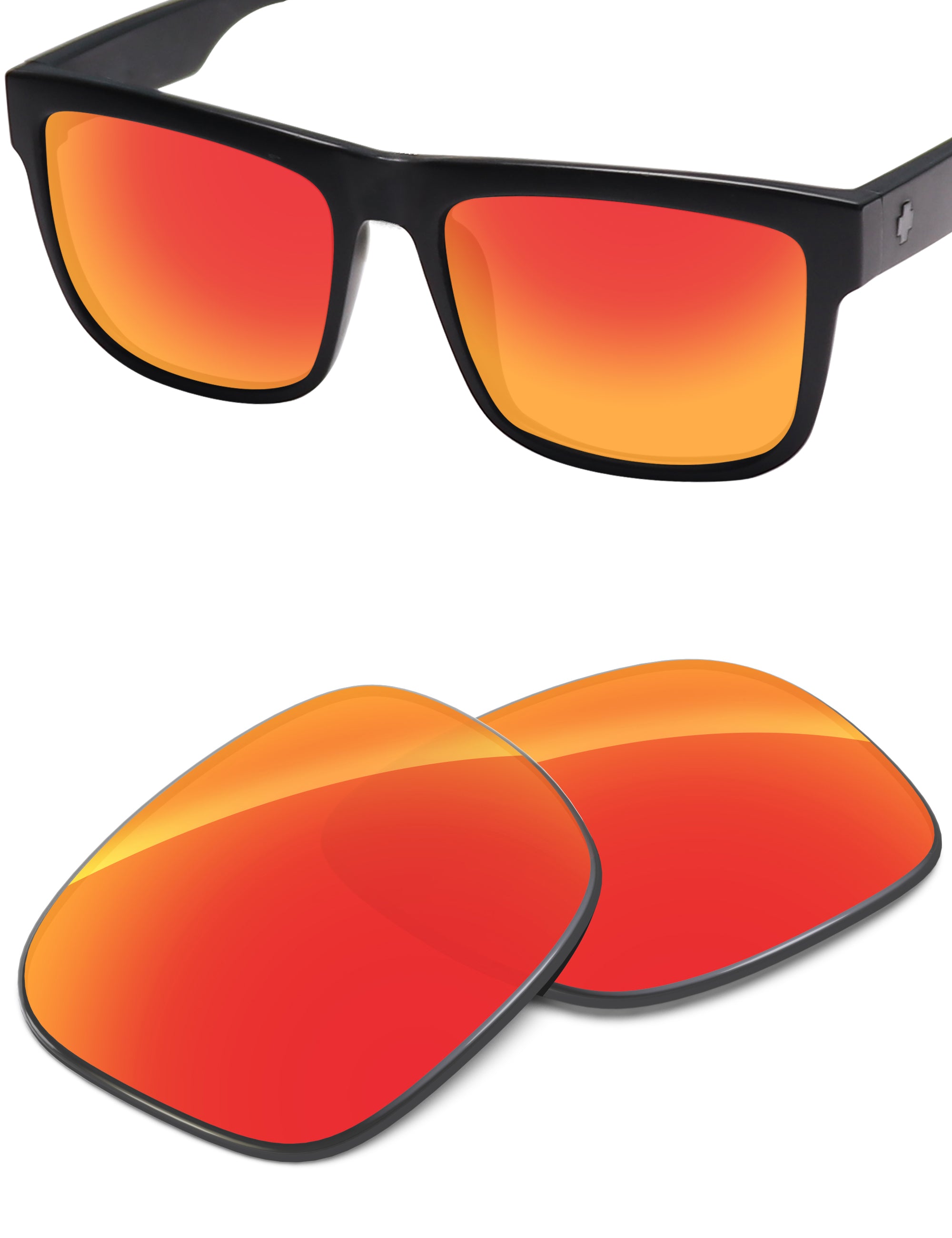 Fire Red FlashMirror™-Non-Polarized