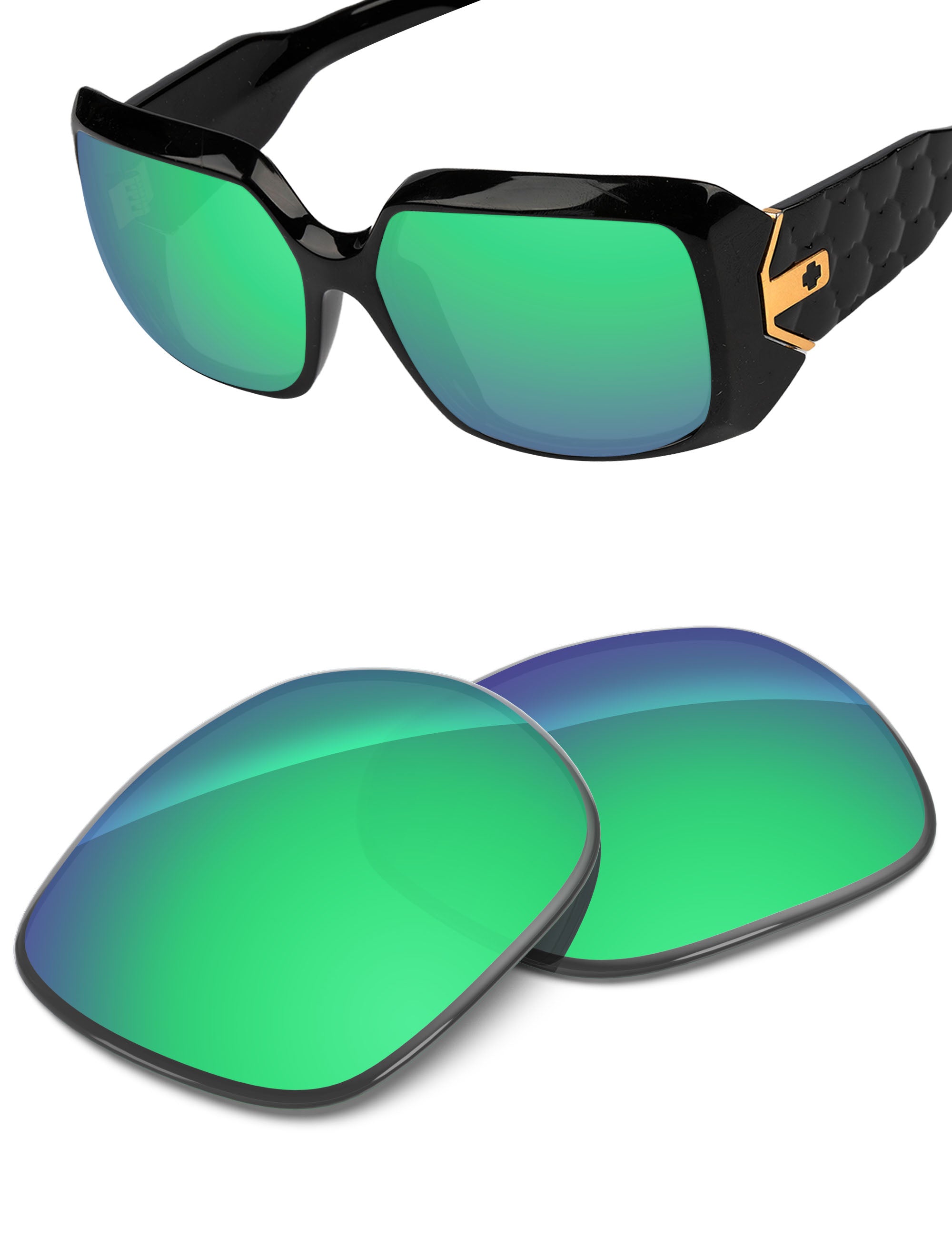 Emerald Green FlashMirror™-Non-Polarized