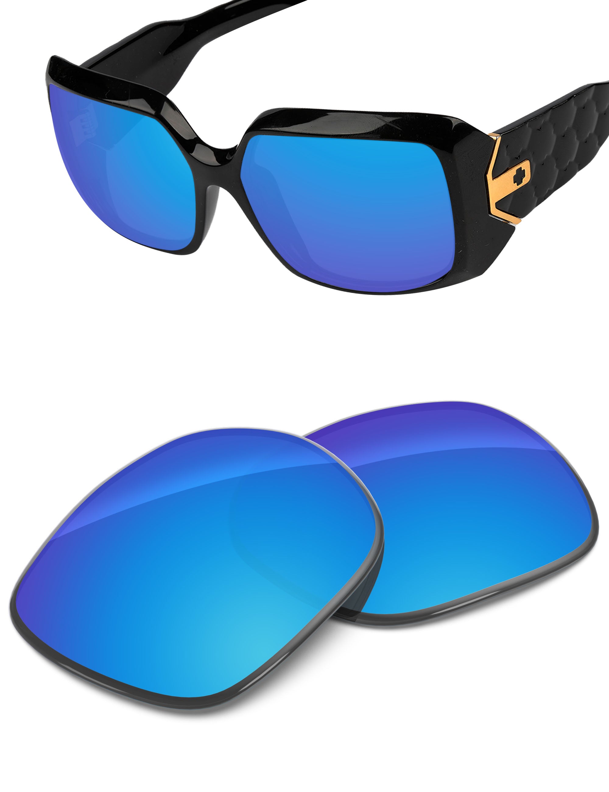 Sky Blue FlashMirror™-Non-Polarized