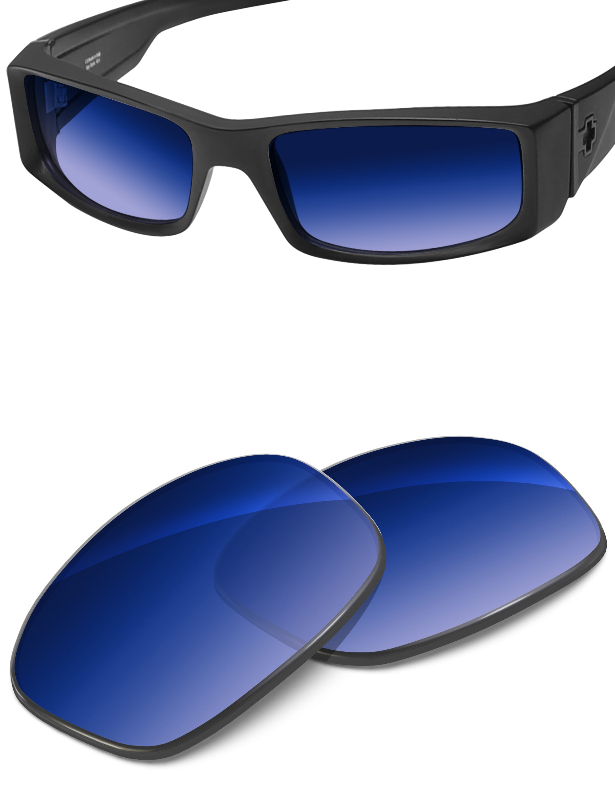 Aqua Blue Gradient-Non-Polarized