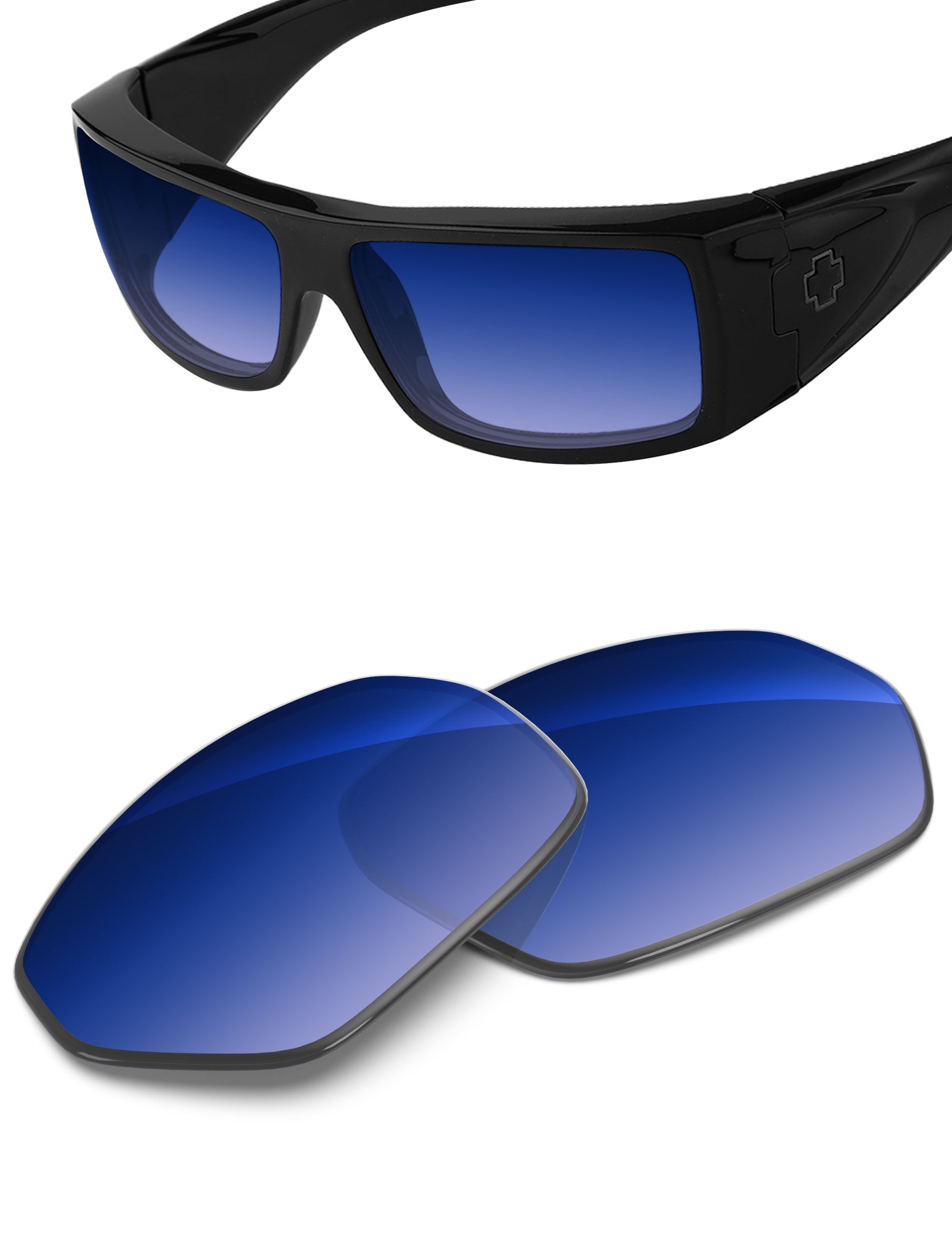 Aqua Blue Gradient-Non-Polarized