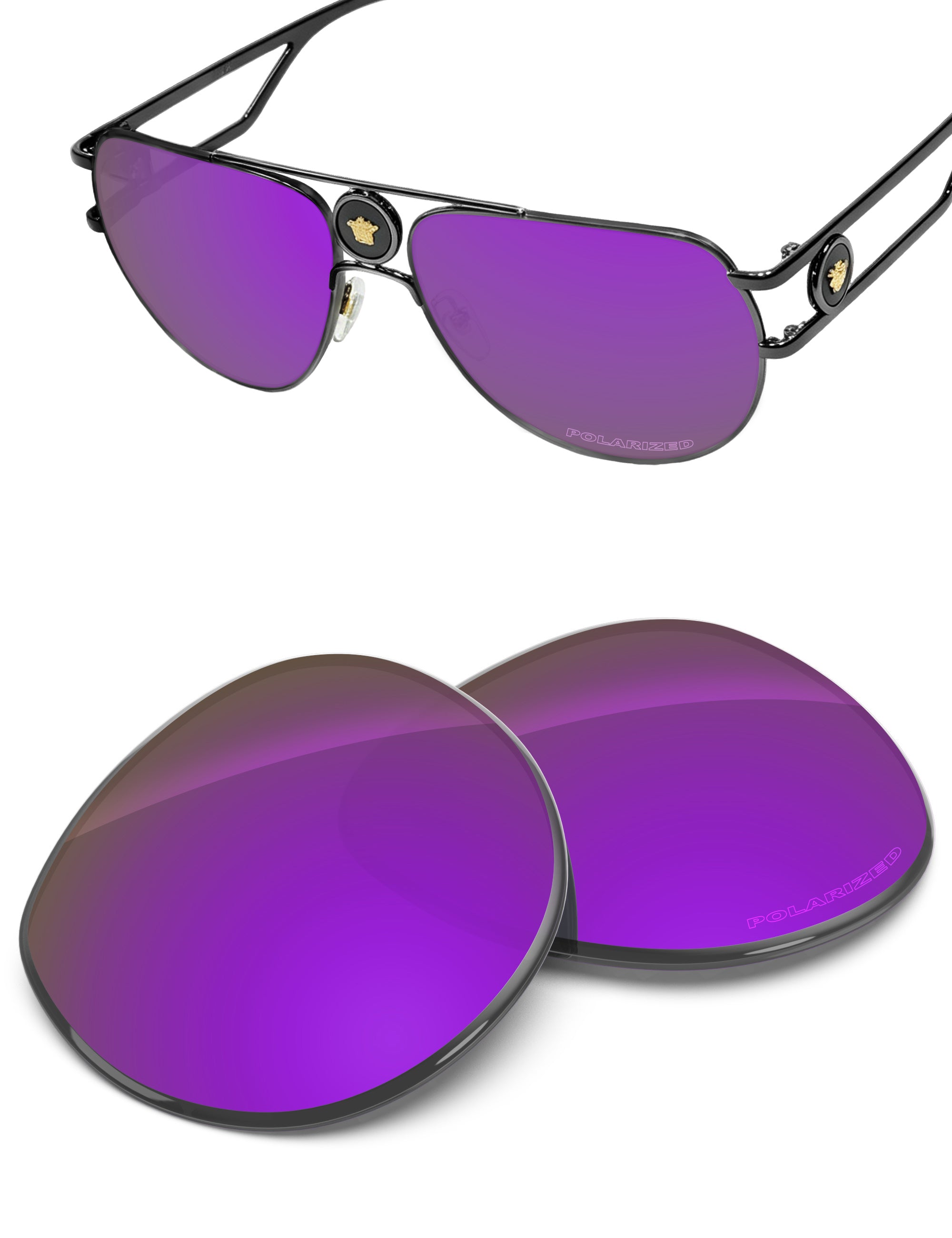 Plum Purple FlashMirror™-Polarized