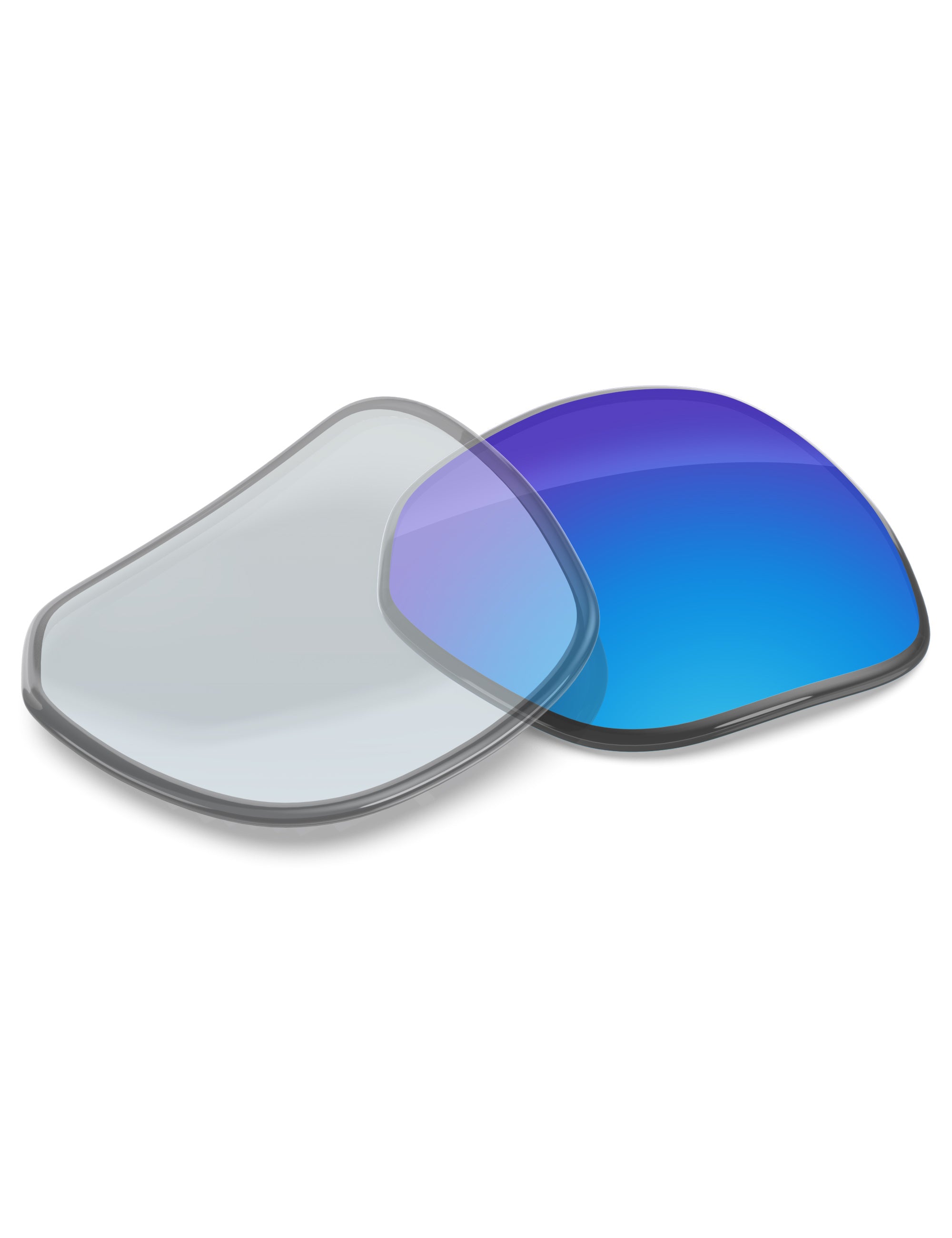 Sky Blue FlashMirror™ Photochromic-Non-Polarized