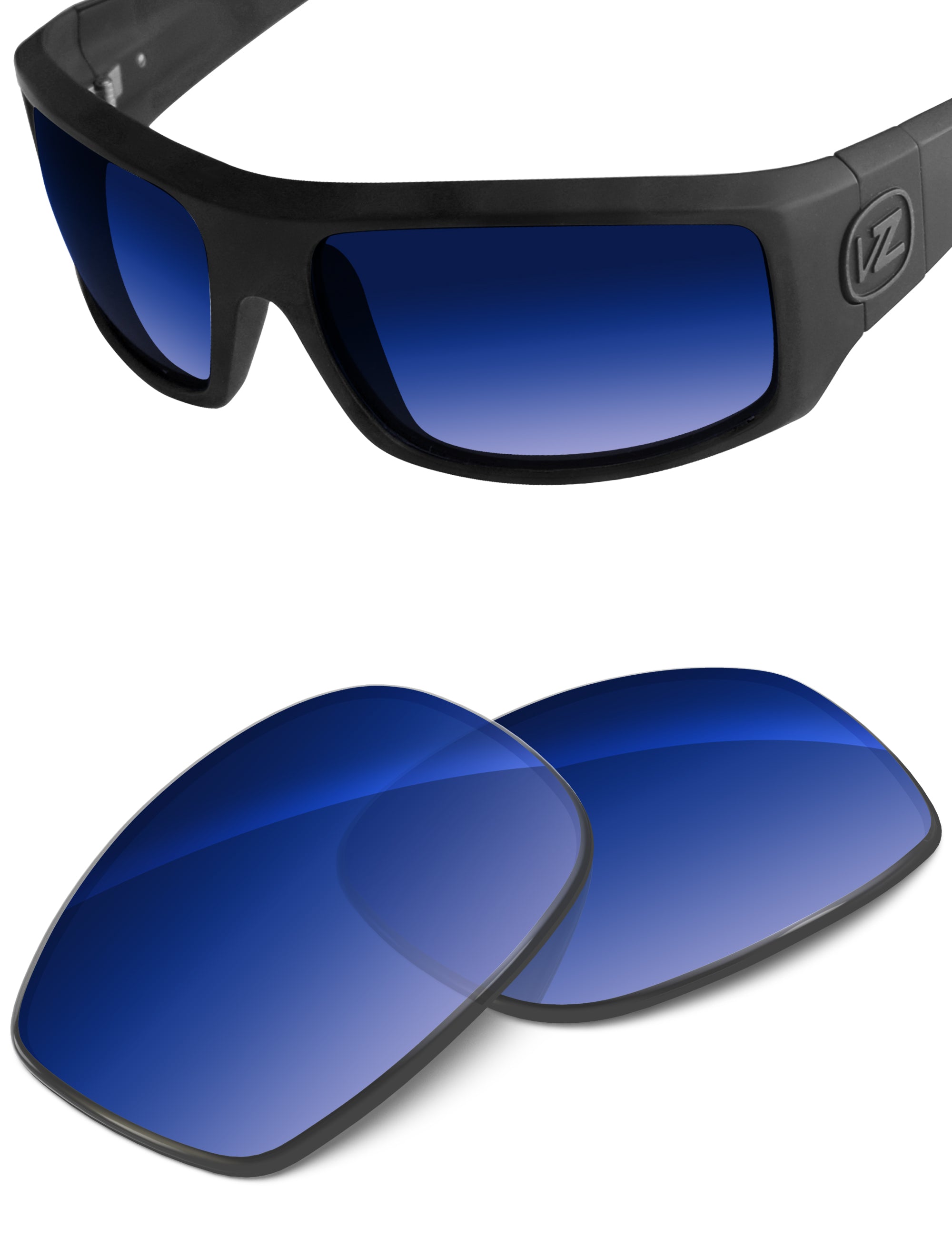 Aqua Blue Gradient-Non-Polarized