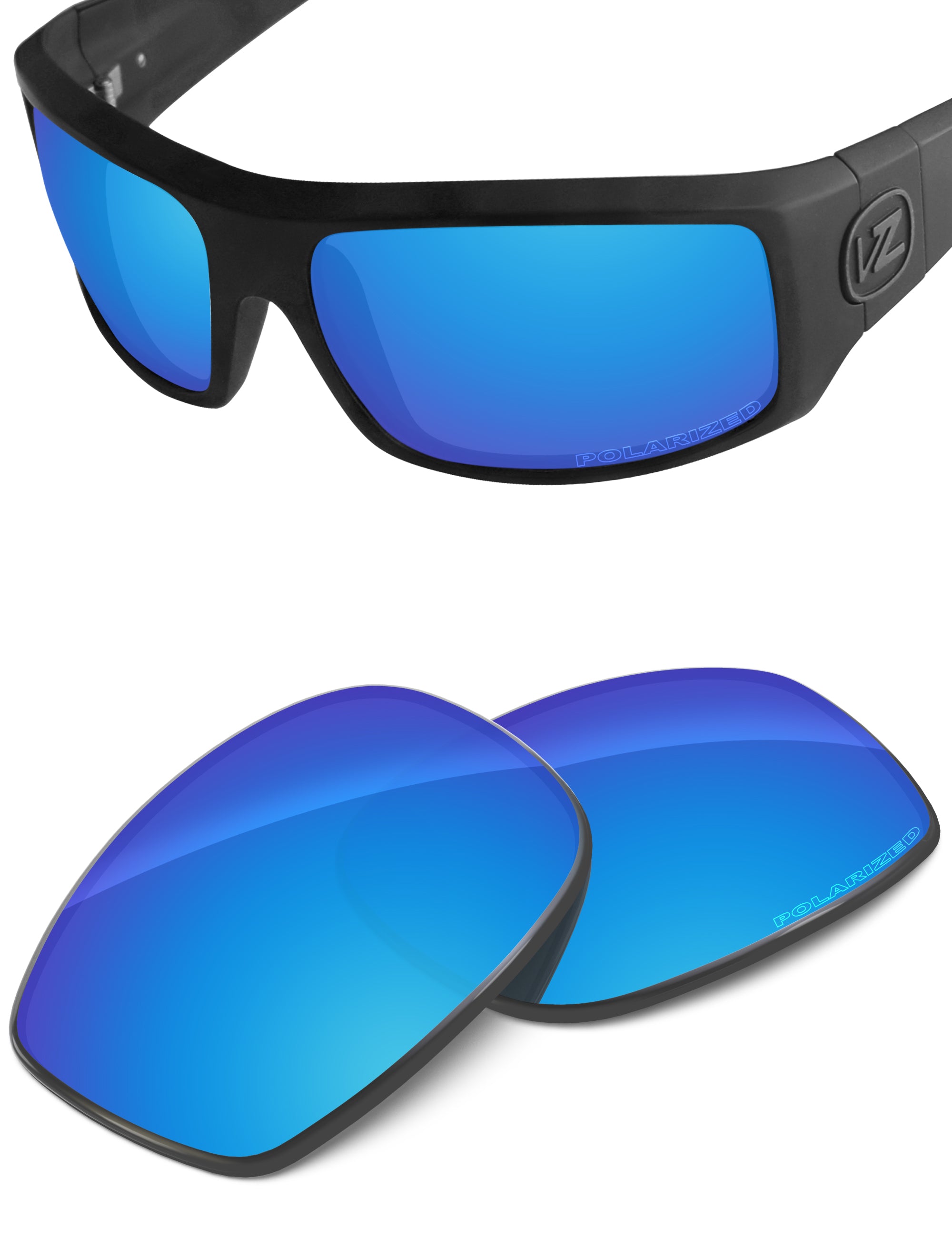 Sky Blue FlashMirror™-Polarized