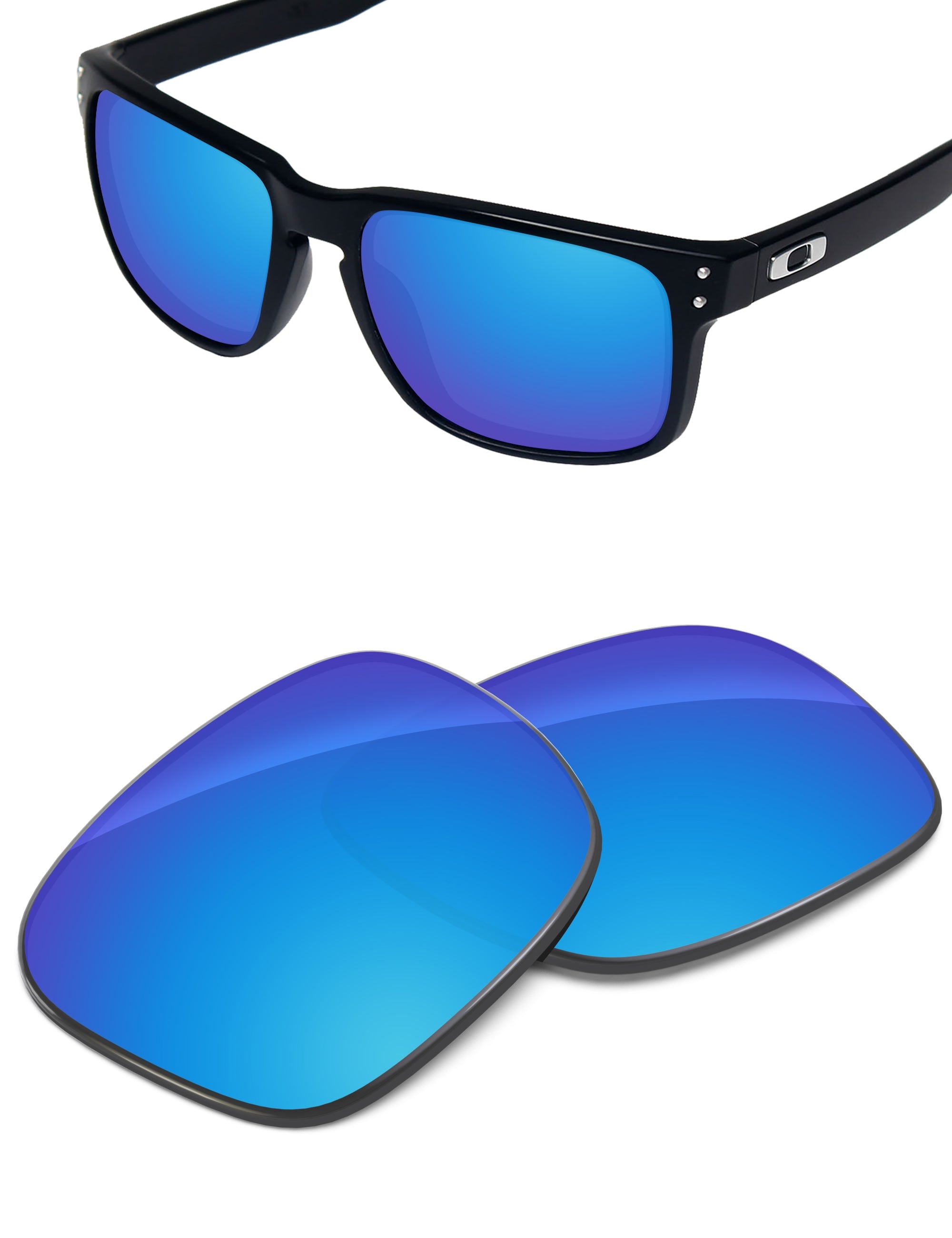 Sky Blue FlashMirror™-Non-Polarized