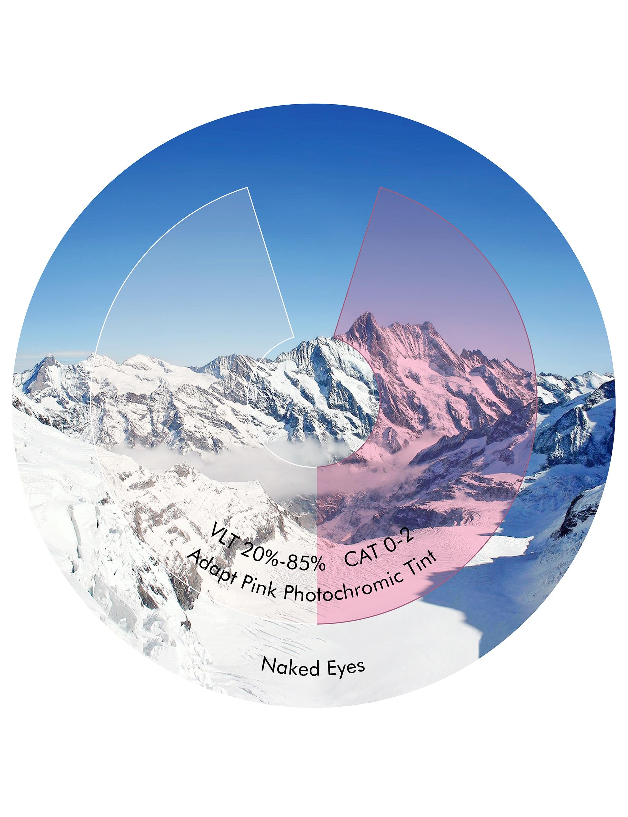 Adapt Pink Photochromic-Non-Polarized