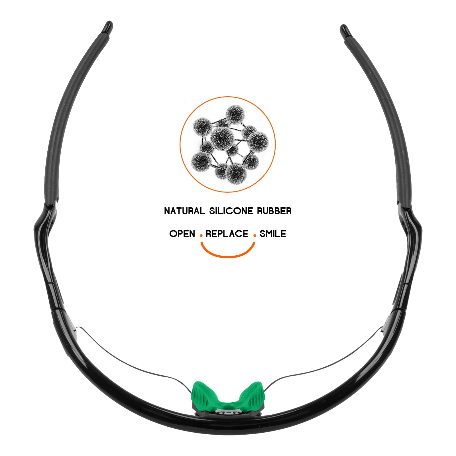 Deep Green-High Bridge Fit