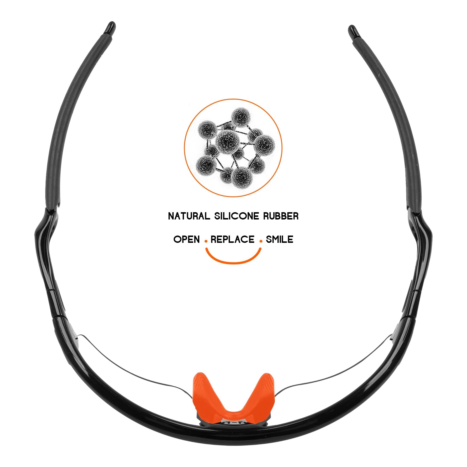 Orange-Low Bridge Fit Middle