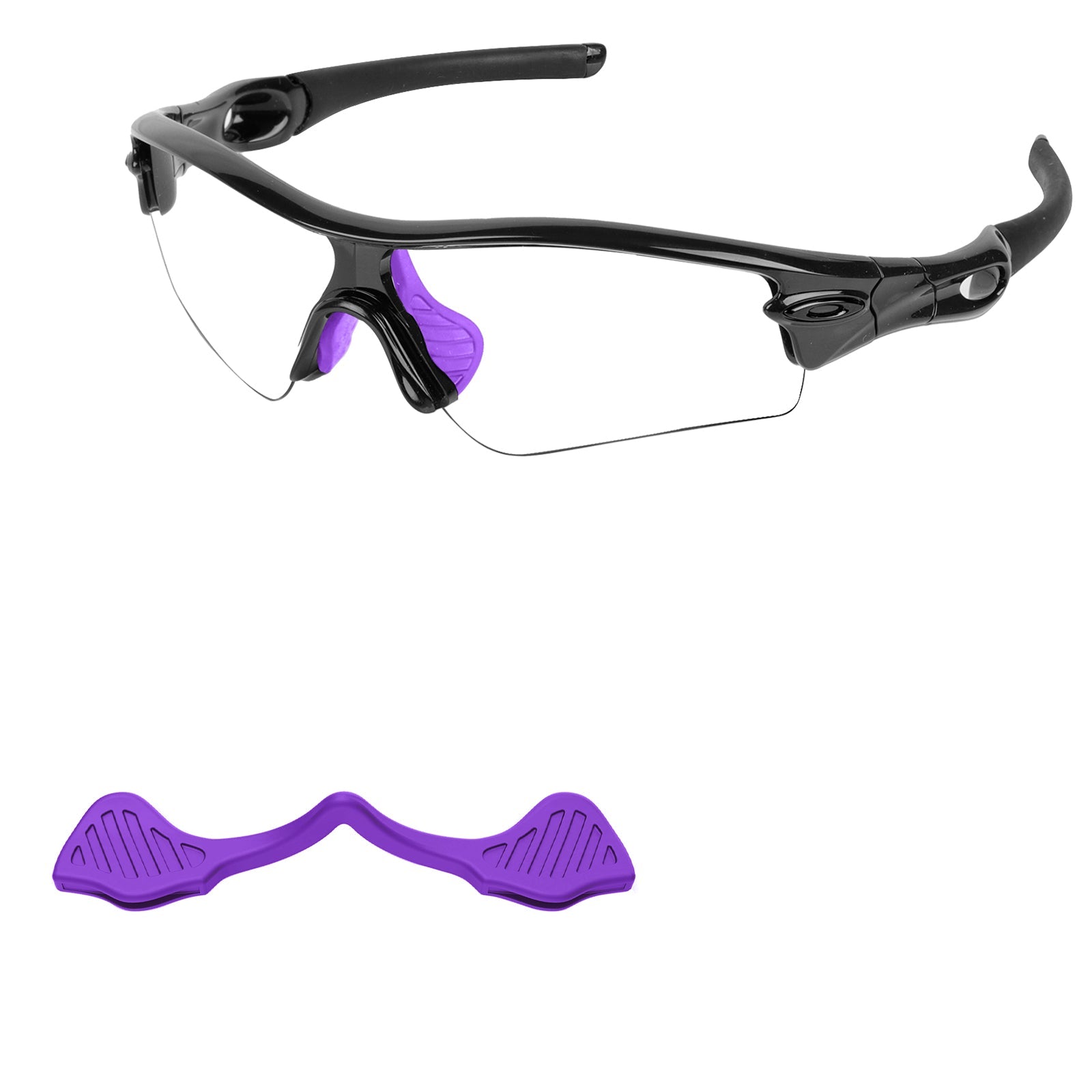 Purple-Low Bridge Fit Middle