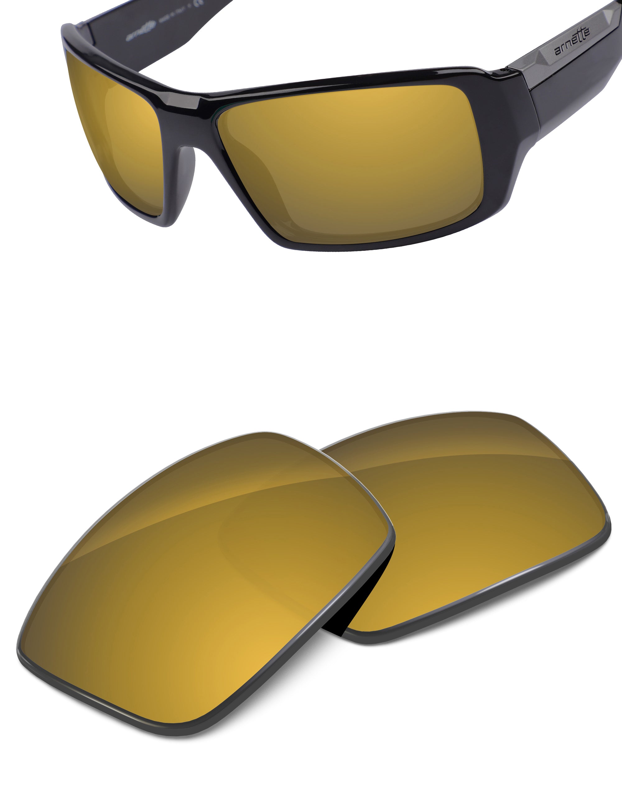 Tungsten Gold FlashMirror™-Non-Polarized