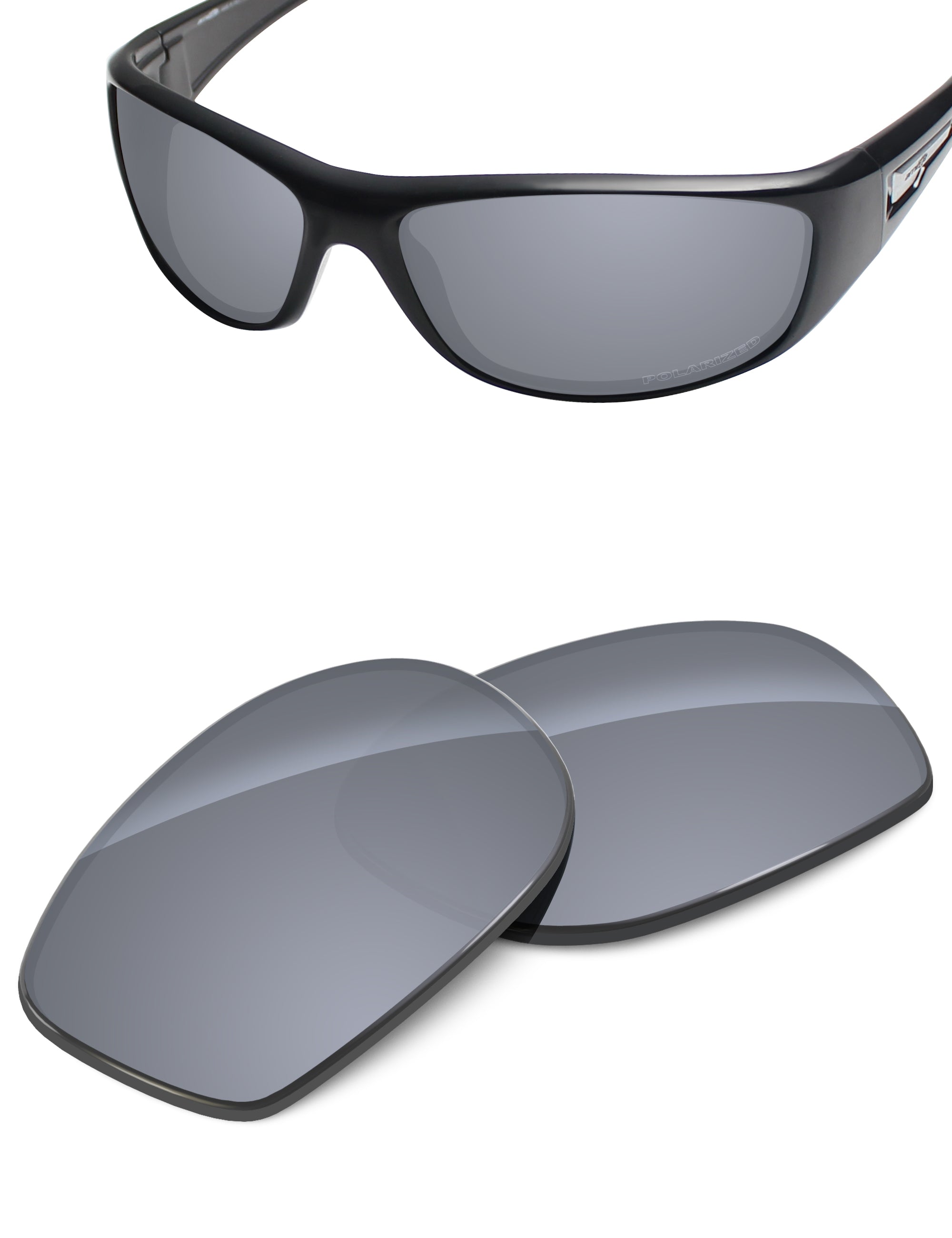 Silver Metallic FlashMirror™-Non-Polarized