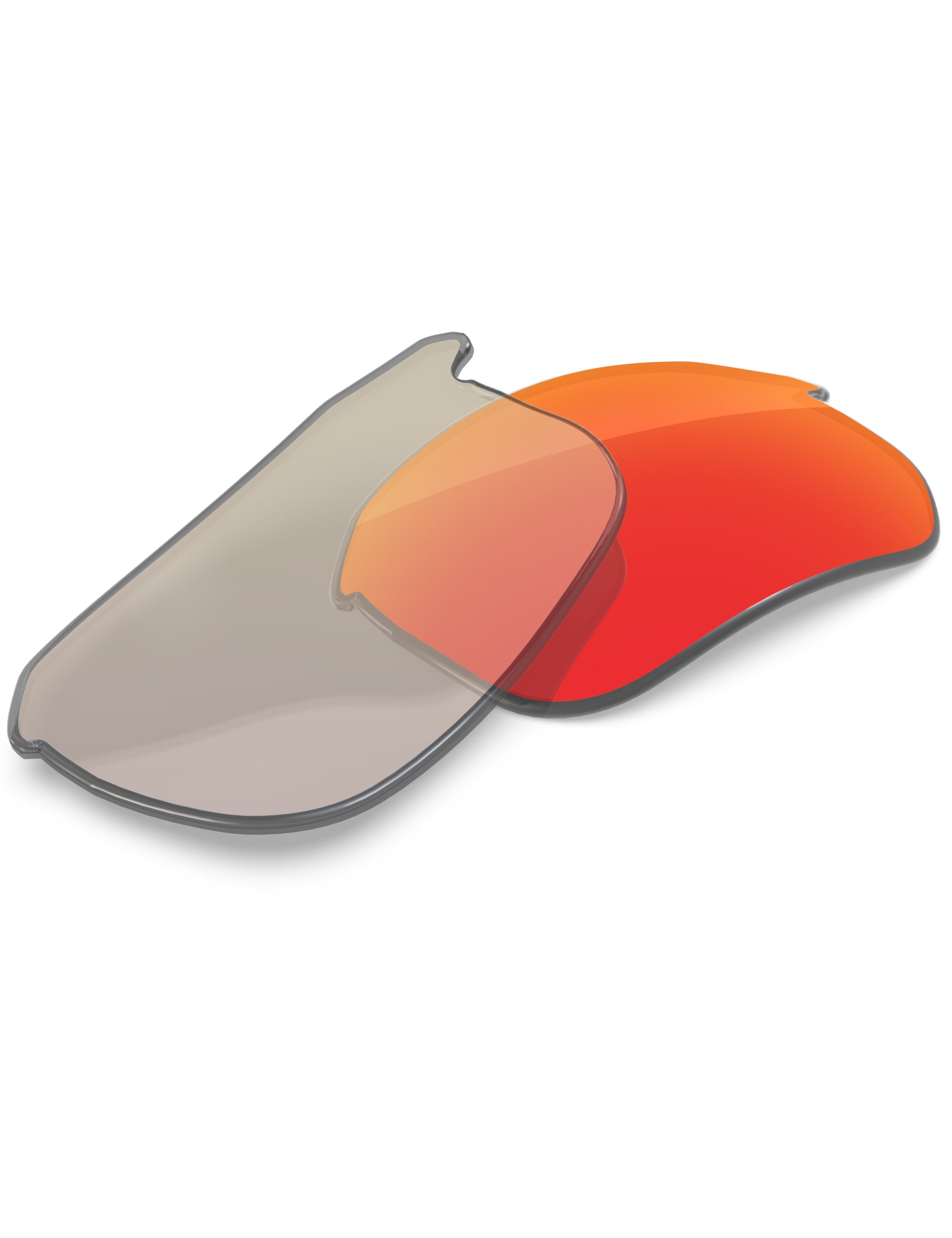 Fire Red FlashMirror™ Photochromic-Non-Polarized