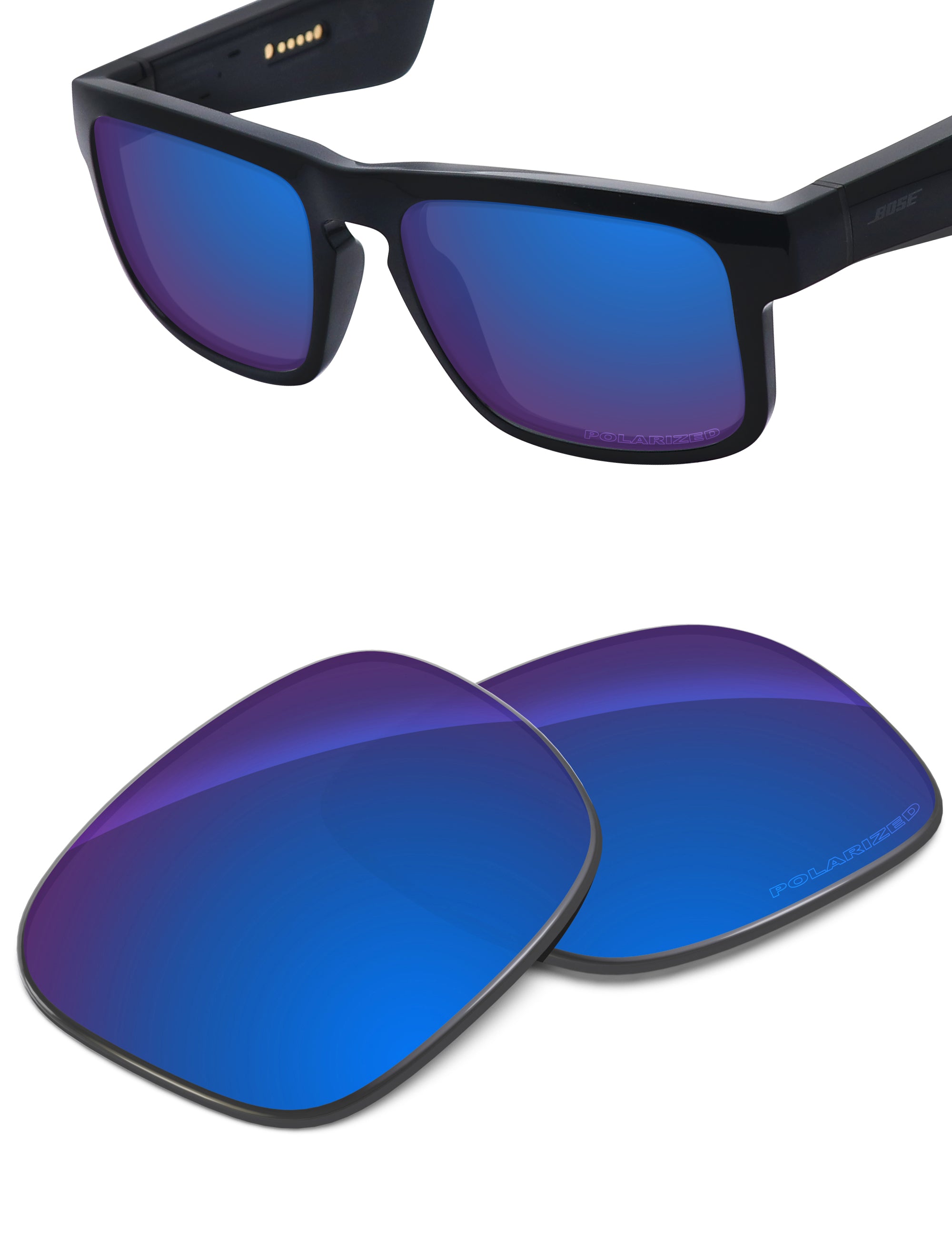 Sapphire Blue FlashMirror™-Polarized