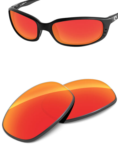 Fire Red FlashMirror™-Non-Polarized