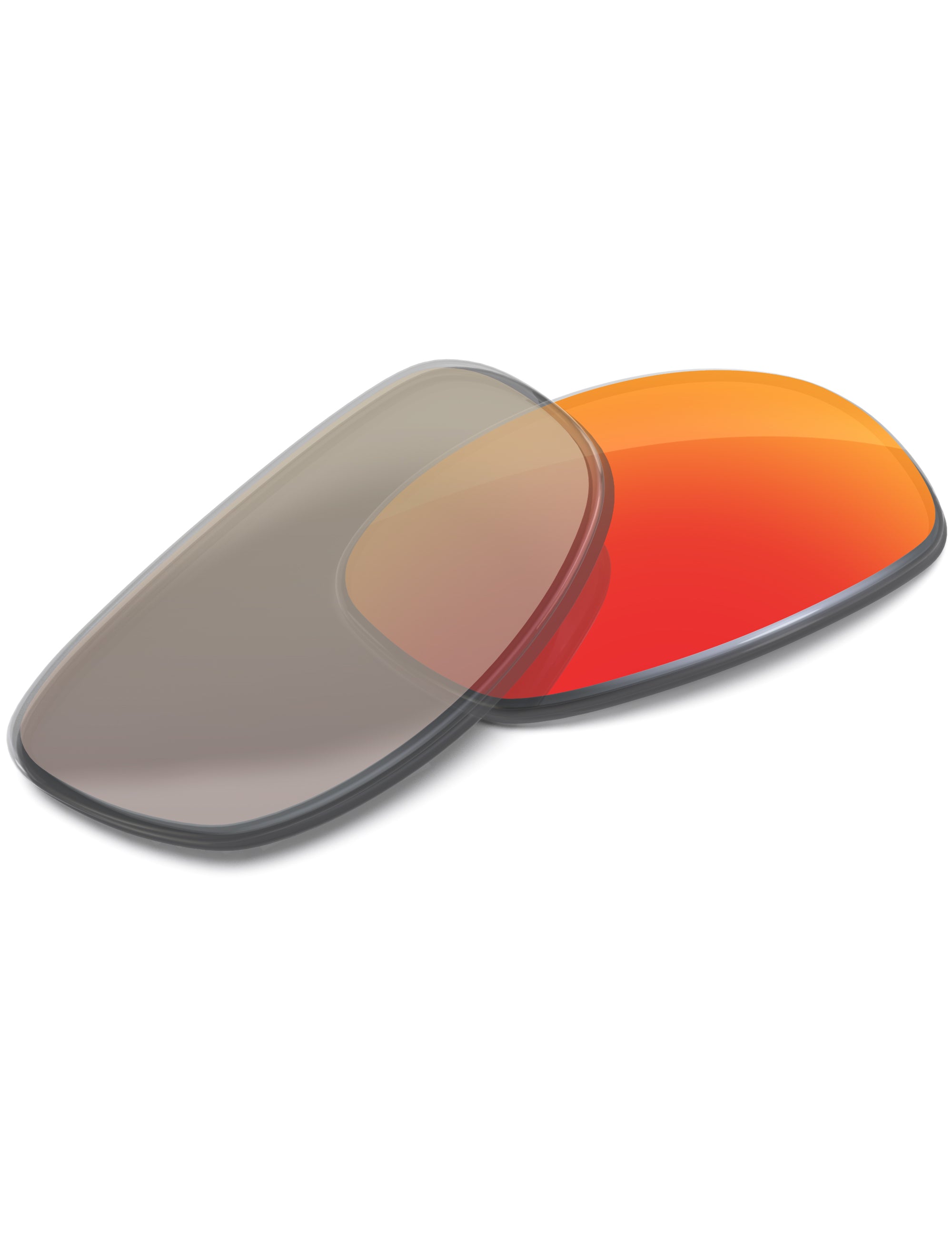 Fire Red FlashMirror™ Photochromic-Non-Polarized