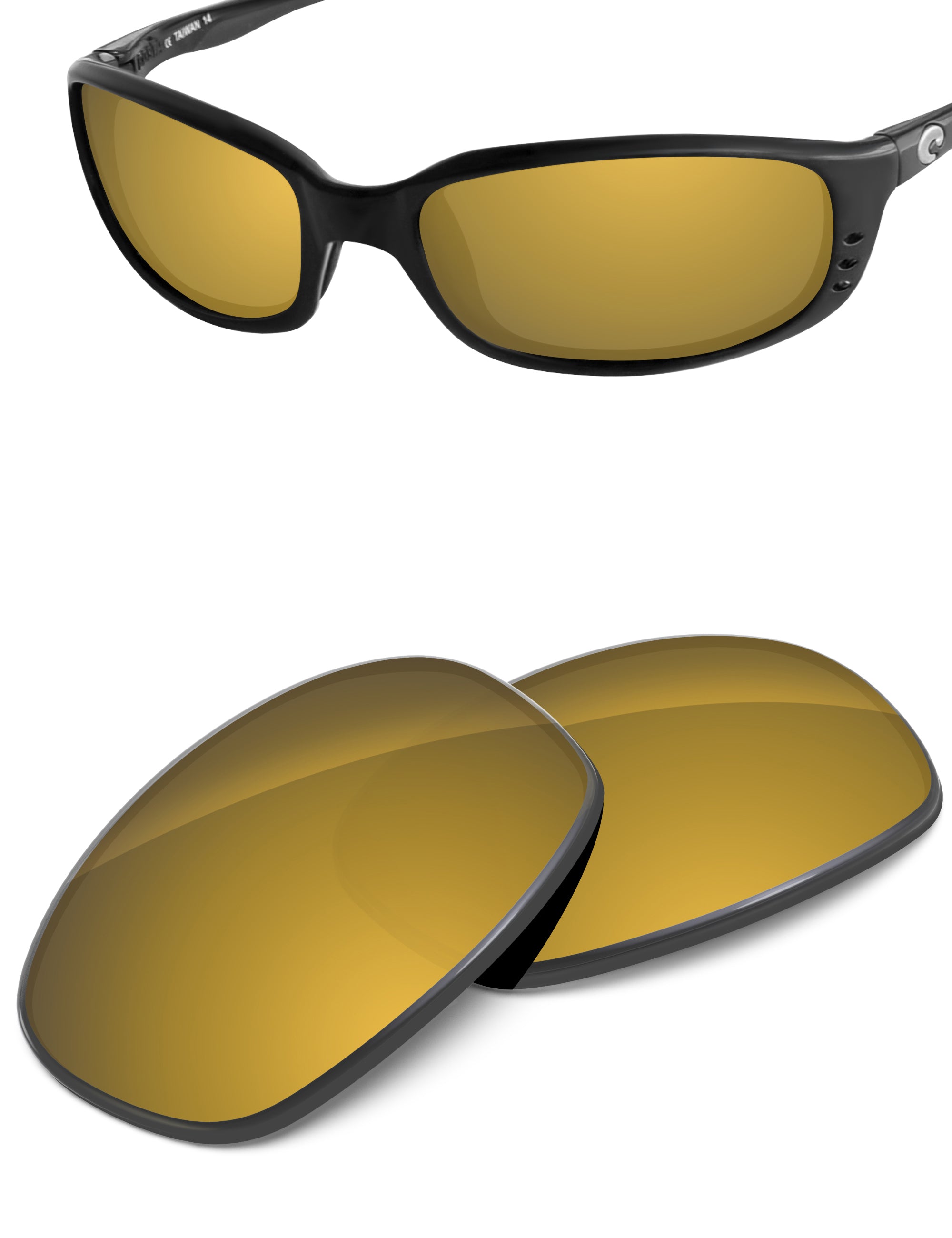 Tungsten Gold FlashMirror™-Non-Polarized